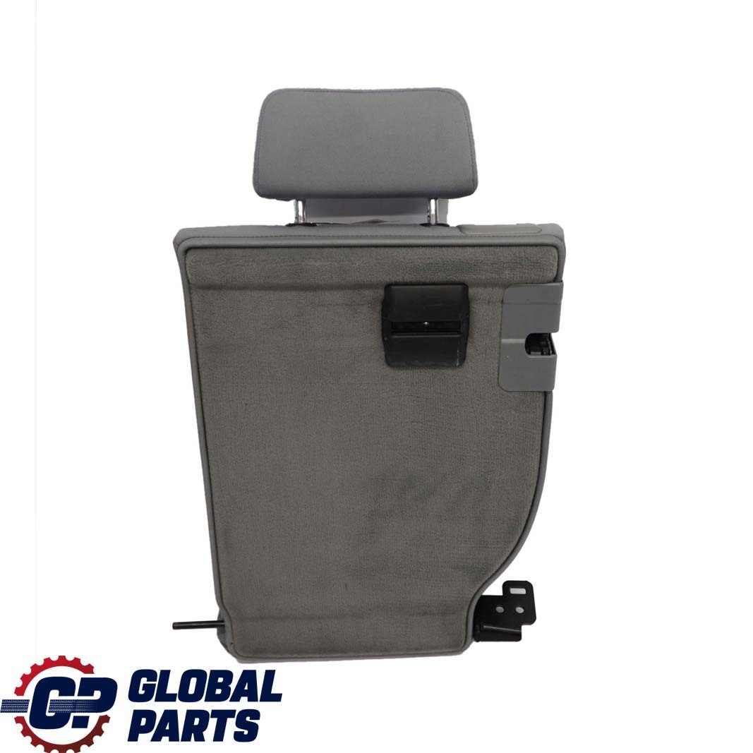 BMW 3 E46 Touring Rear Seat Right O/S Backrest Cover Cloth Jacquard Grey