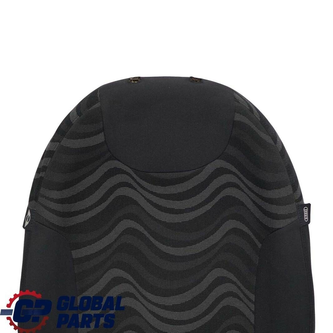 Mini Cooper One R50 Front Left Seat N/S Cloth Backrest Cover Squab Aqua