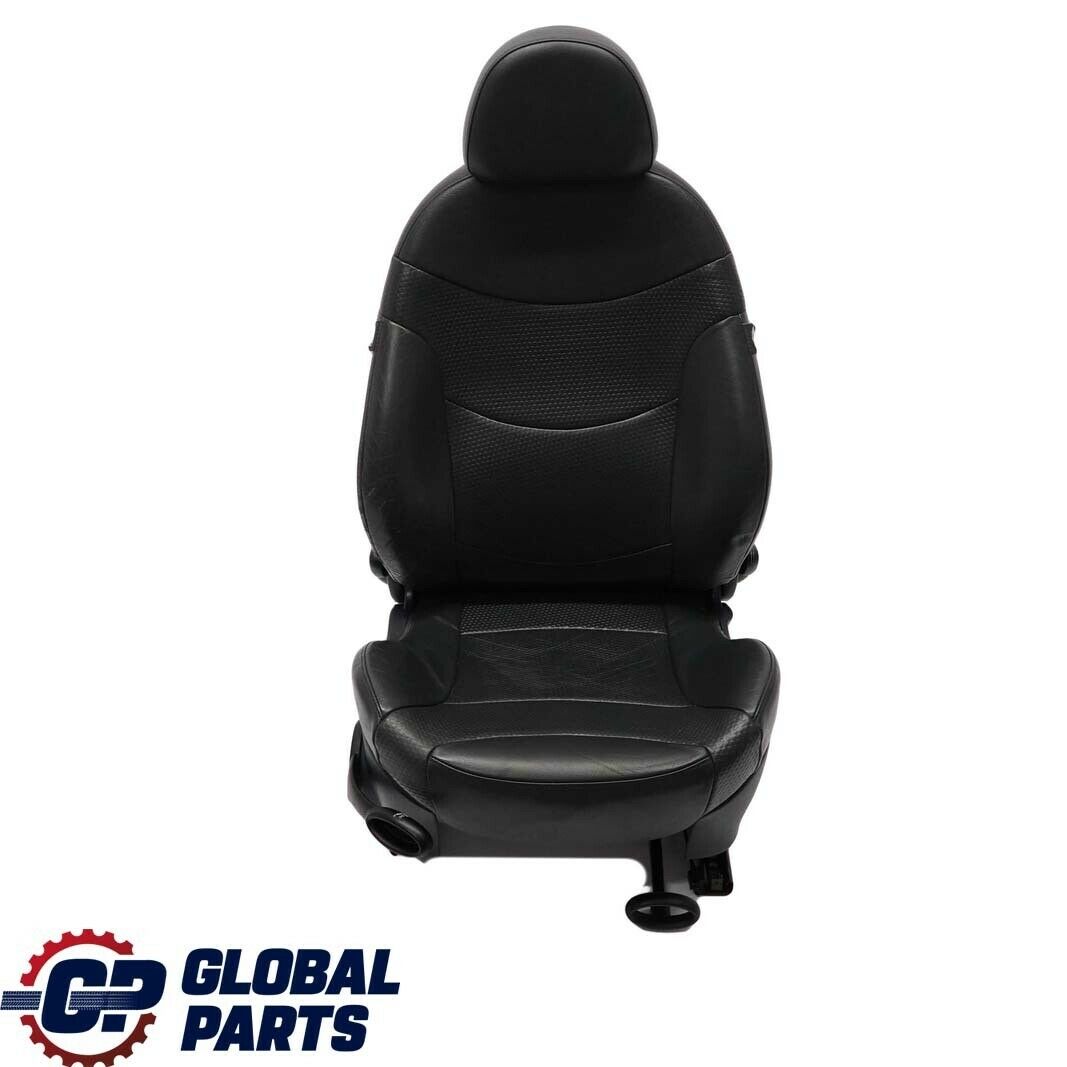 Mini Cooper One R50 Sport Front Right O/S Leather Seat Side Panther Black