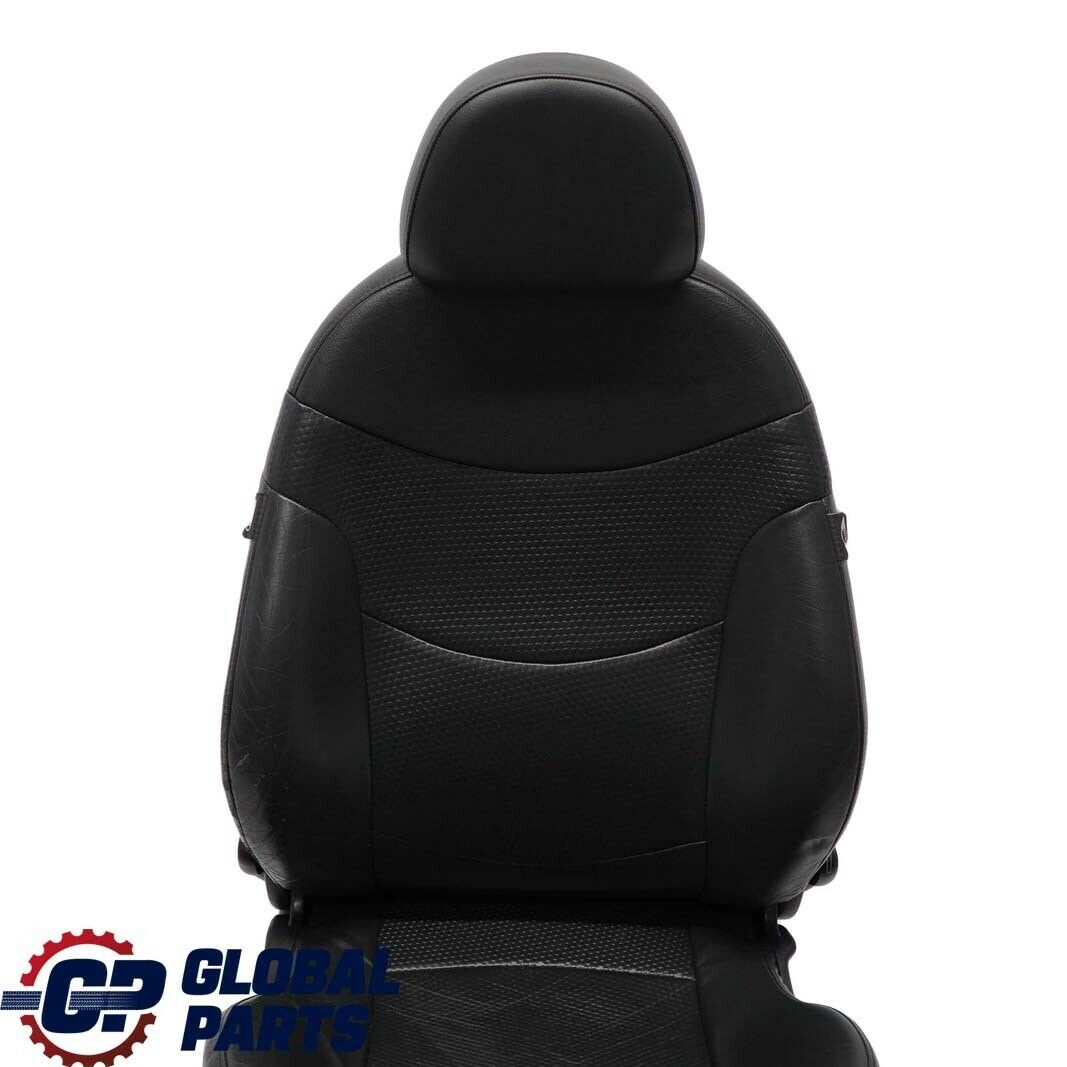 Mini Cooper One R50 Sport Front Right O/S Leather Seat Side Panther Black