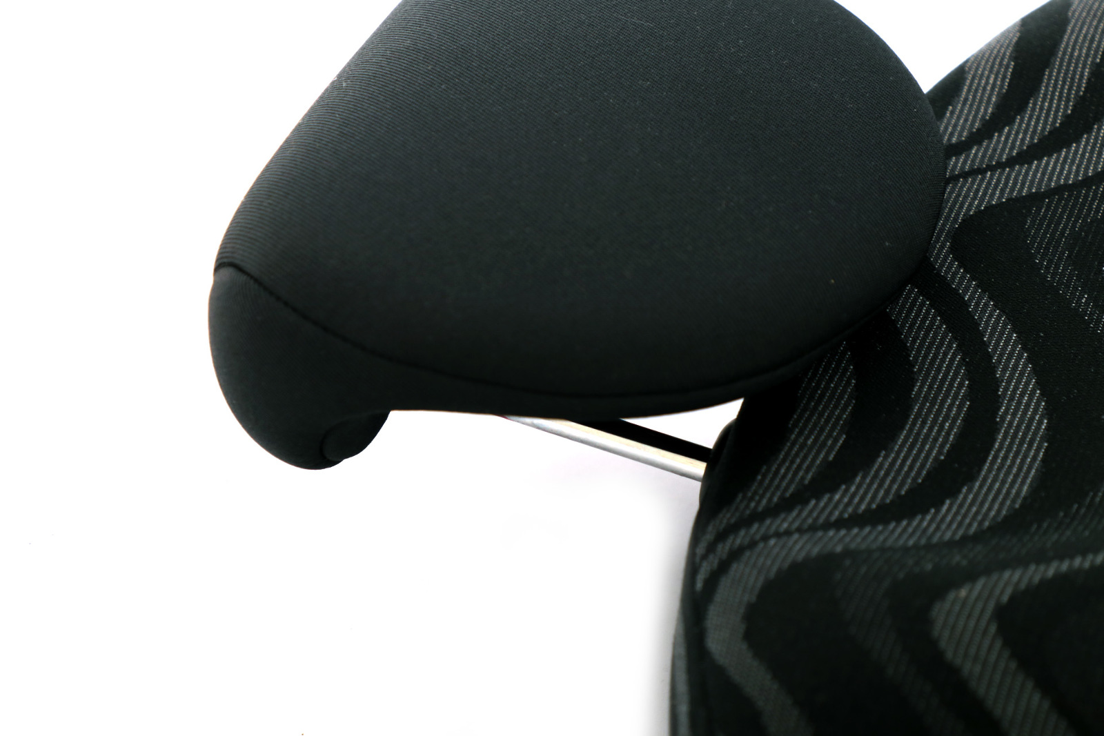 BMW Mini Cooper One R50 Rear Seat Right O/S Cloth Backrest Aqua Panther Black