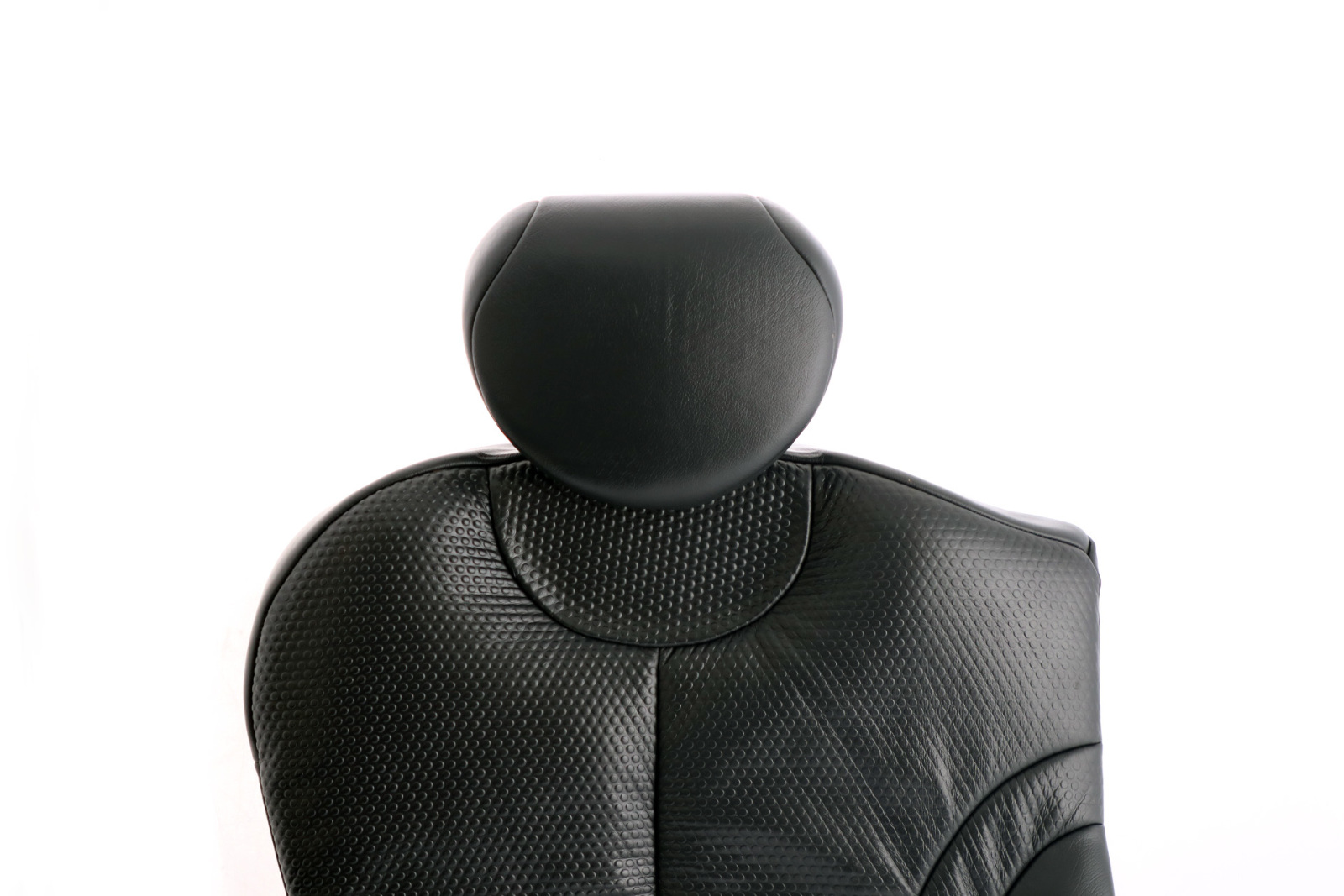 BMW Mini Cooper R50 Rear Seat Right O/S Backrest Black Leather Profile