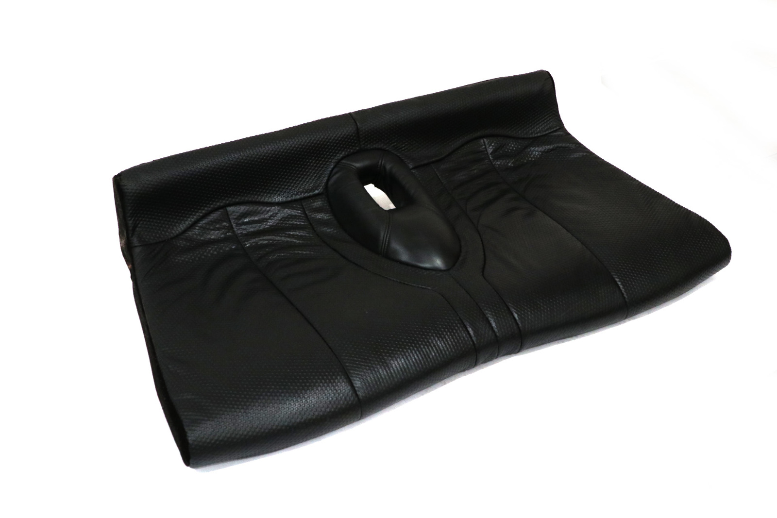 Mini Cooper R50 Rear Seat Back Cover Bench Sofa Base Leather Panther Black