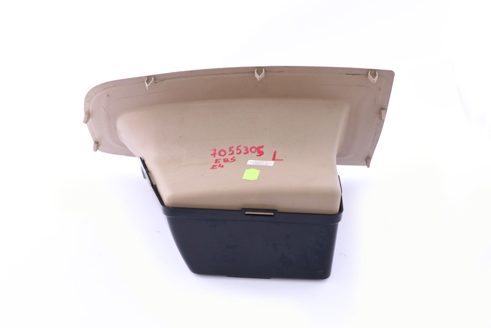 BMW Z4 E85 Rear Lateral Trim Storage Cover Insert Left Beige 7055305