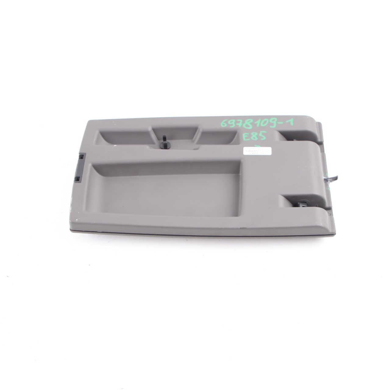 BMW Z4 E85 Rear Centre Console Tray Storage Compartment Flap Cover Grey 7055475