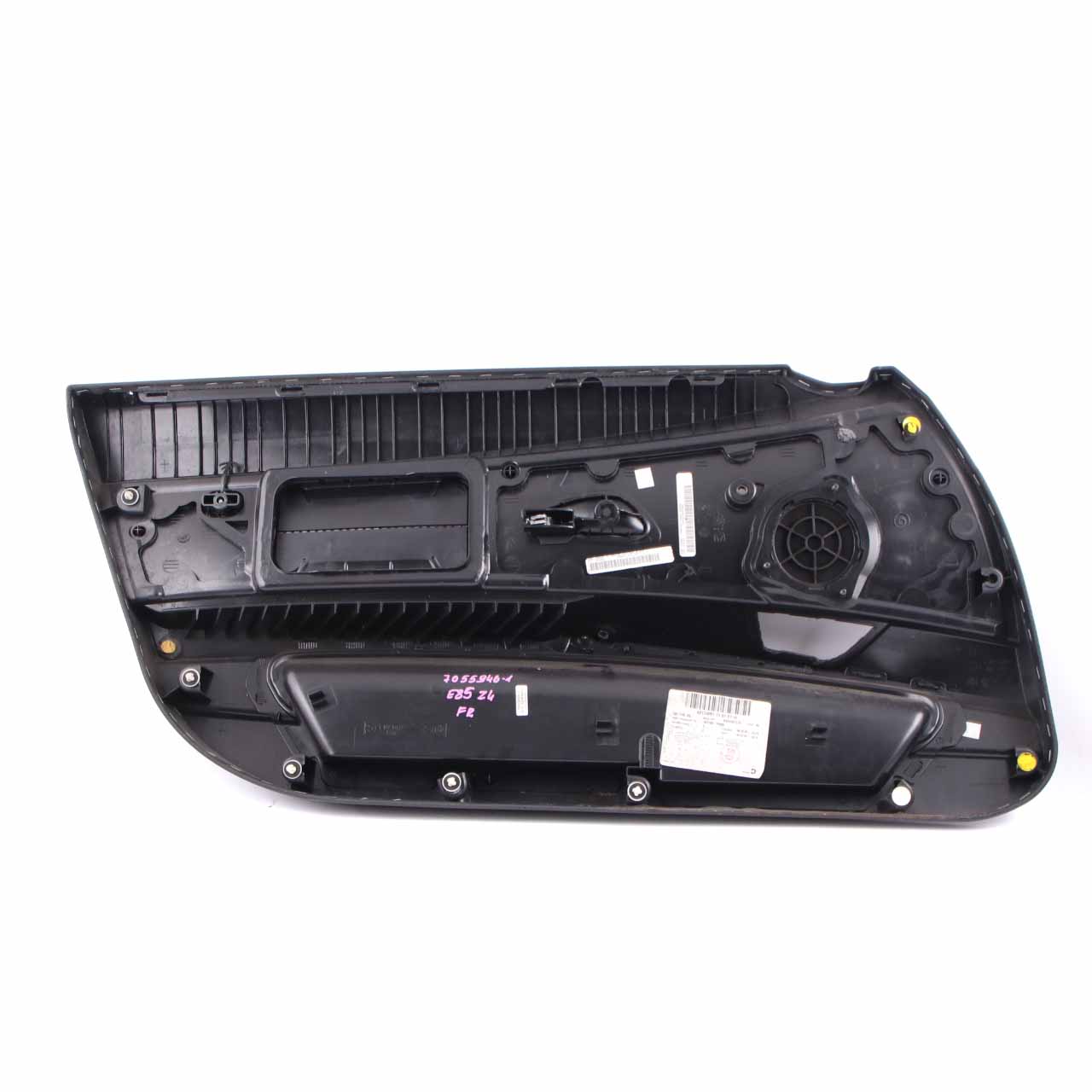 BMW Z4 E85 Door Card Front Right Door Lining Leather Black Trim Panel