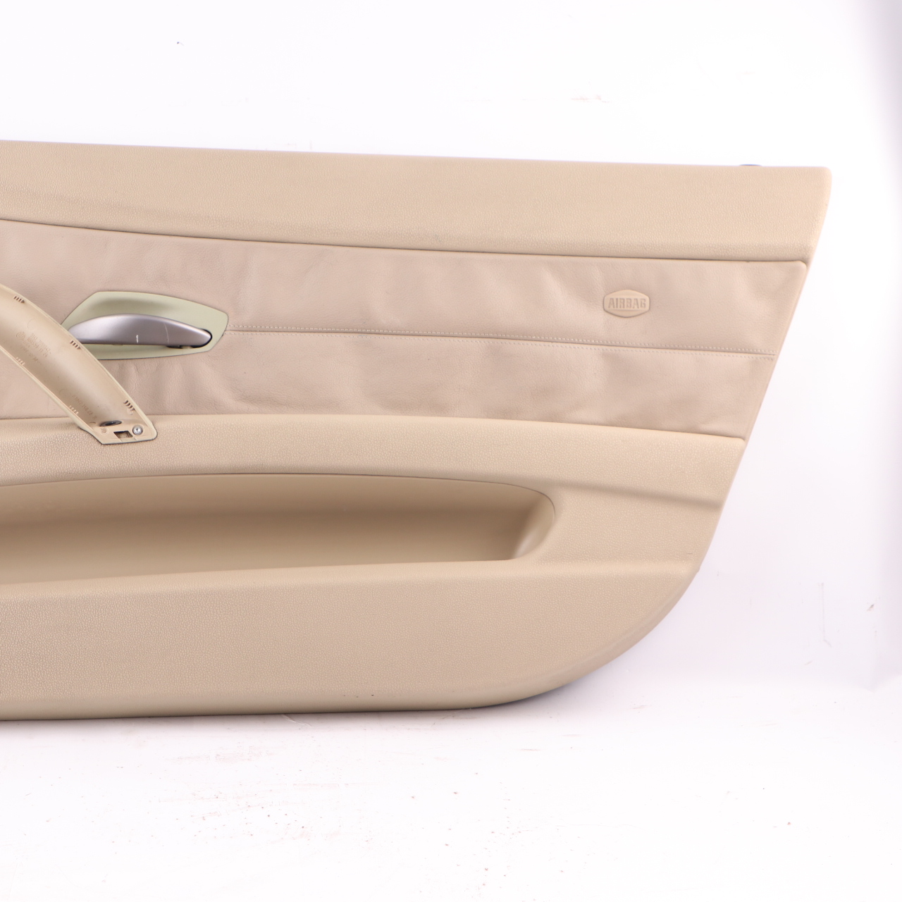 BMW Z4 E85 E86 Door Card  Front Right Lining Leather Oregon Beige Trim Panel