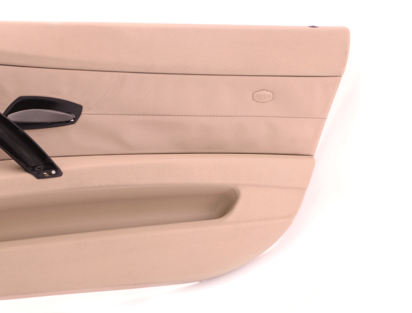 BMW Z4 Series E85 E86 Front Right O/S Door Card Lining Leather Beige Trim Panel