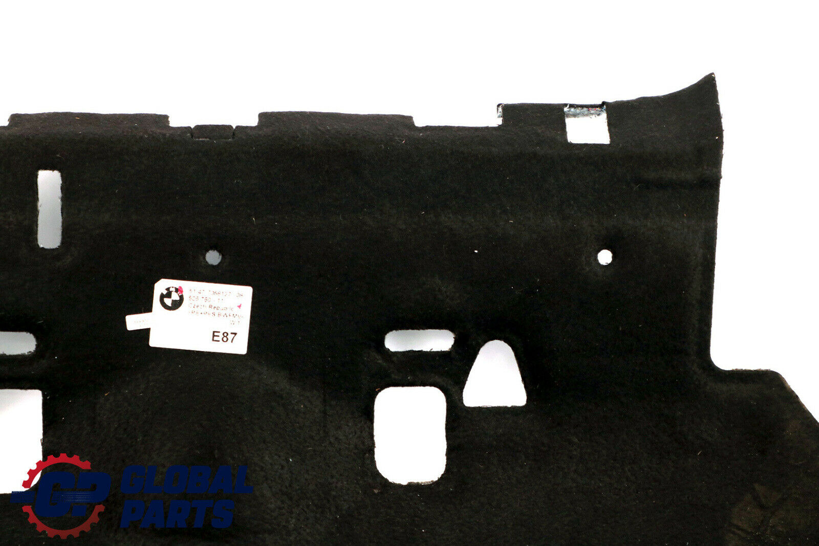 BMW E81 E82 E87 Sound Insulation Carpet Floor Rear 7058127