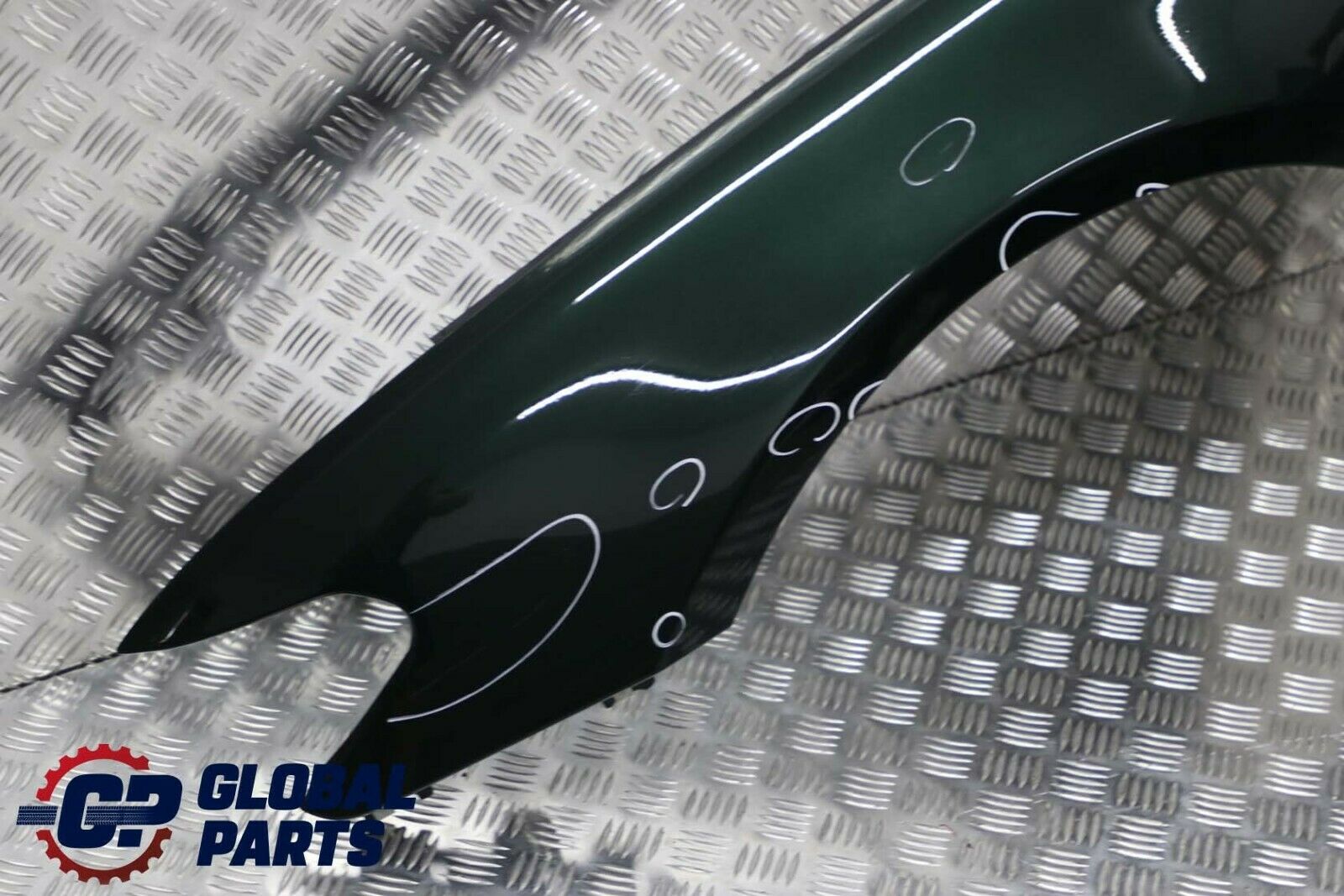 BMW 7 Series E65 E66 E67 Side Panel Wing Front Left N/S Oxfordgruen Green 430