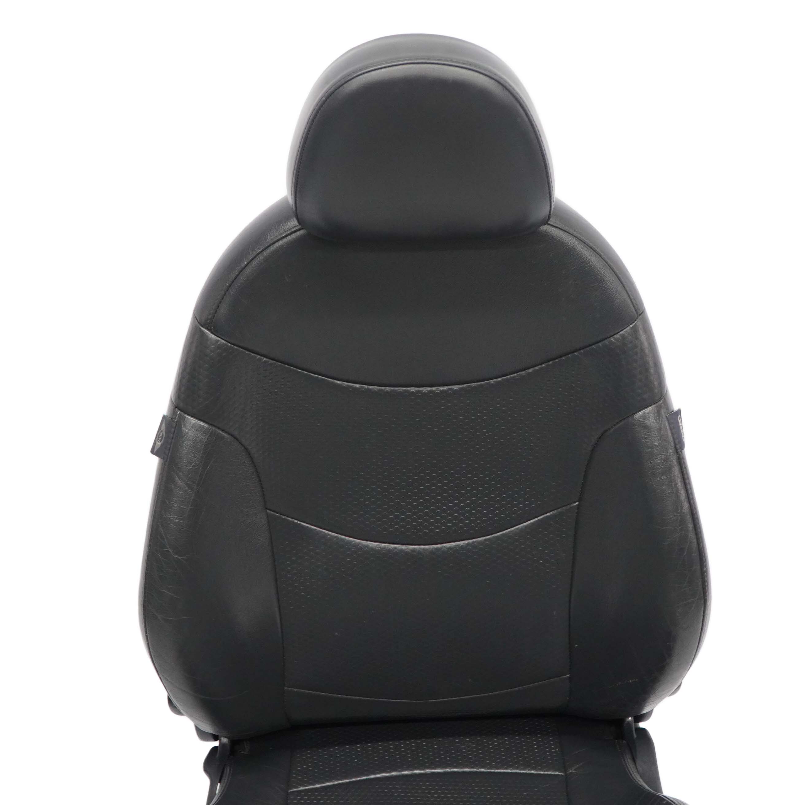 Mini Cooper One R50 Sport Panther Black Leather Profile Front Left N/S Seat