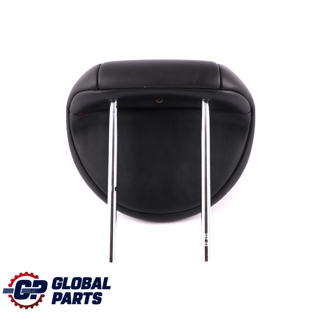 Mini Cooper R50 R53 Rear Seat Leather Headrest Panther Black