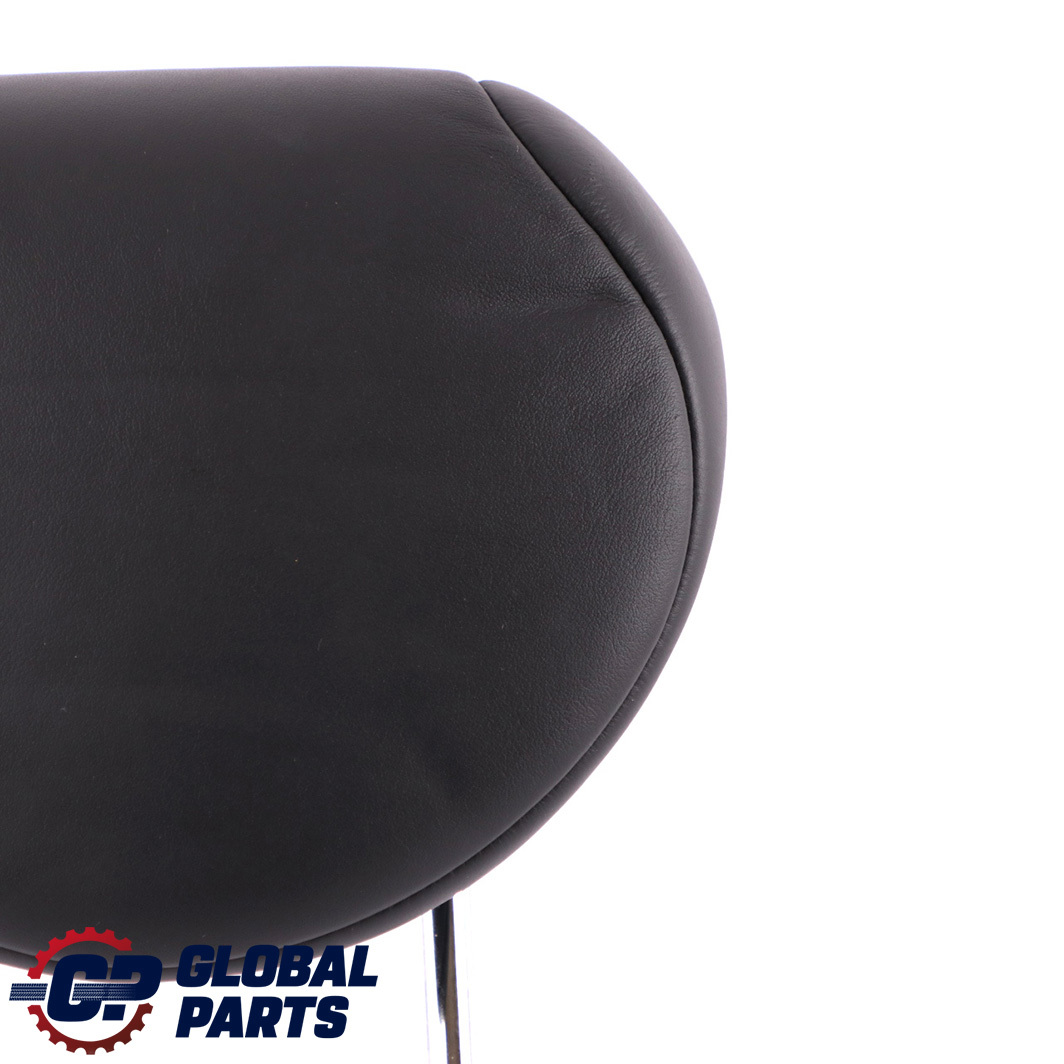 Mini Cooper R50 R53 Rear Seat Leather Headrest Panther Black