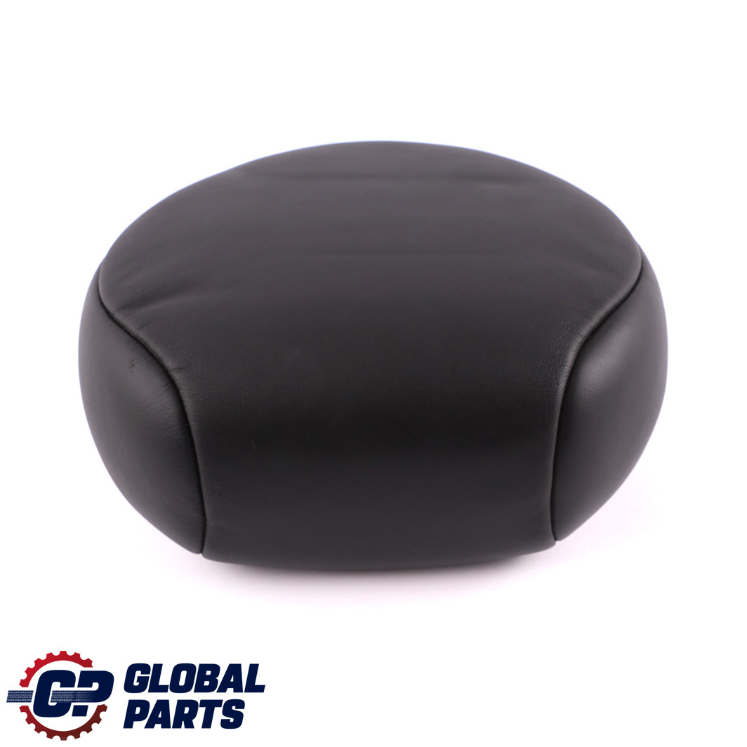 Mini Cooper R50 R53 Rear Seat Leather Headrest Panther Black