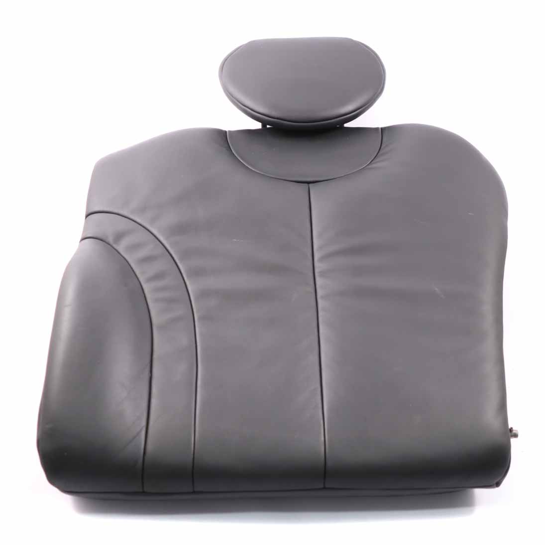 Mini Cooper S R53 Seat Backrest Rear Left N/S Back Cover Leather Panther Black