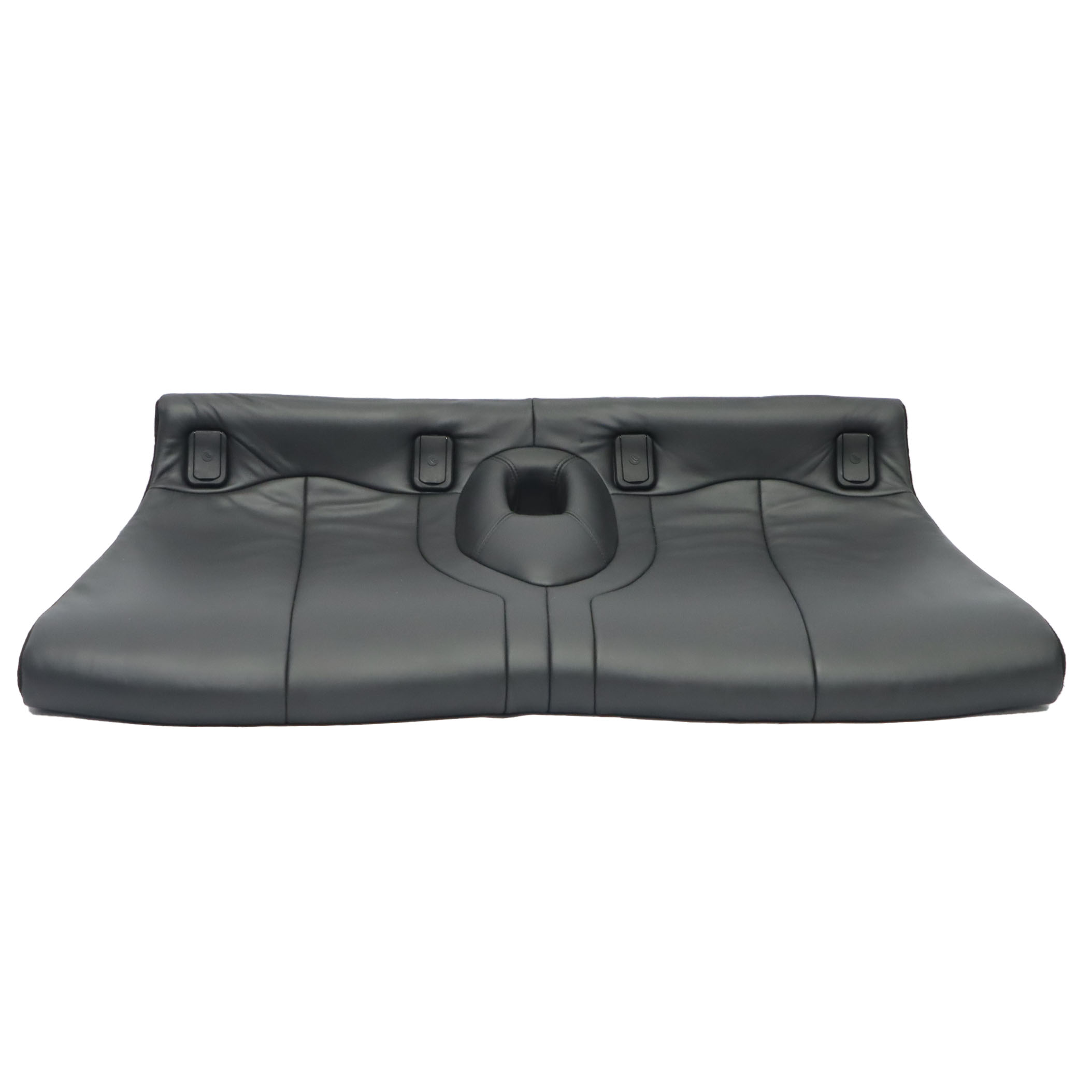 Mini Cooper R50 R53 Rear Seat Back Bench Couch Base Leather Panther Black Isofix