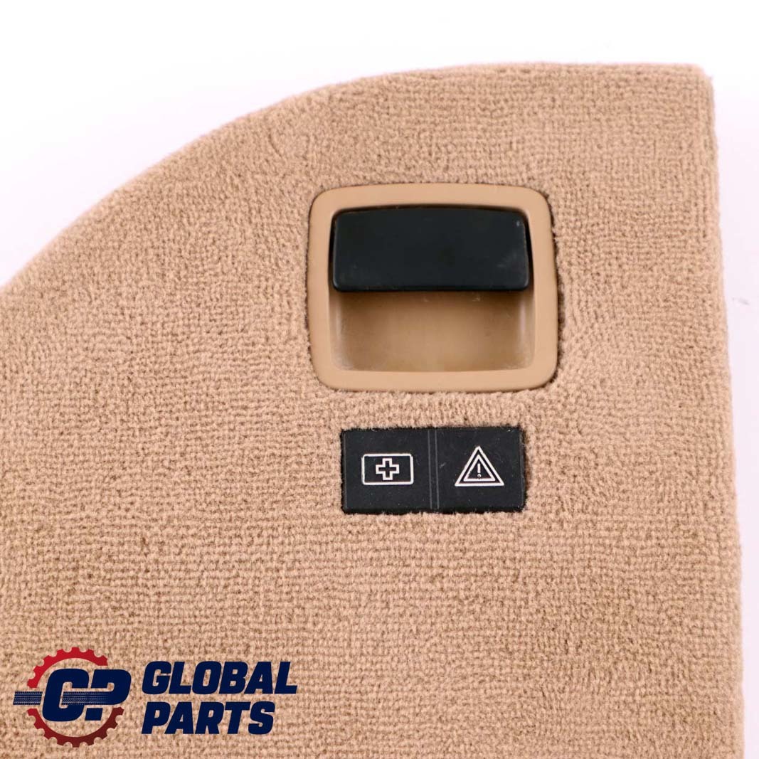 BMW 3 Series E91 Touring Rear Left N/S Trunk Carpet Flap Boot Beige 7068881