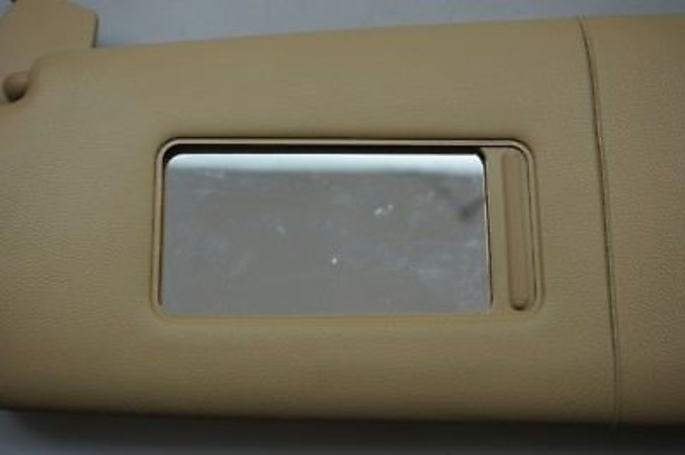 BMW 5 Series E60 E61 Left N/S Illuminated Sun Visor Mirror Beige 7069753