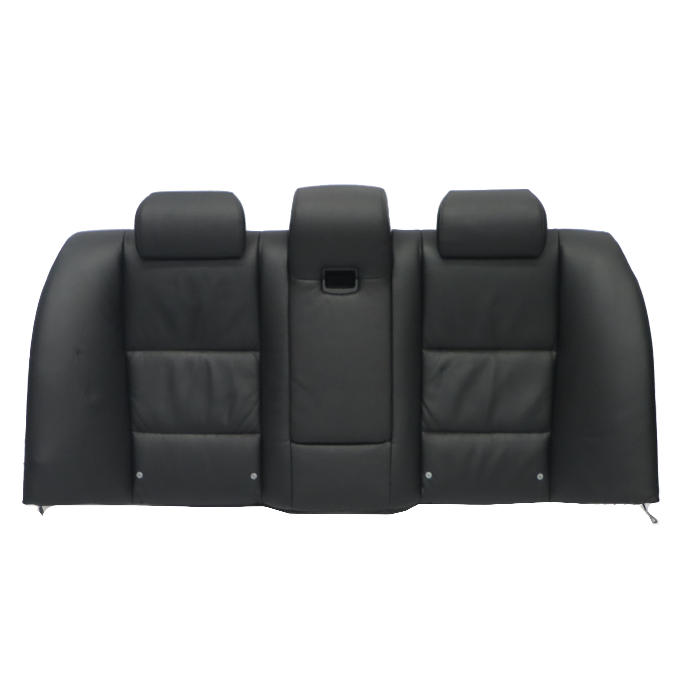 BMW E60 Rear Seat Backrest Interior Cover Seats Couch Bench Black Leather