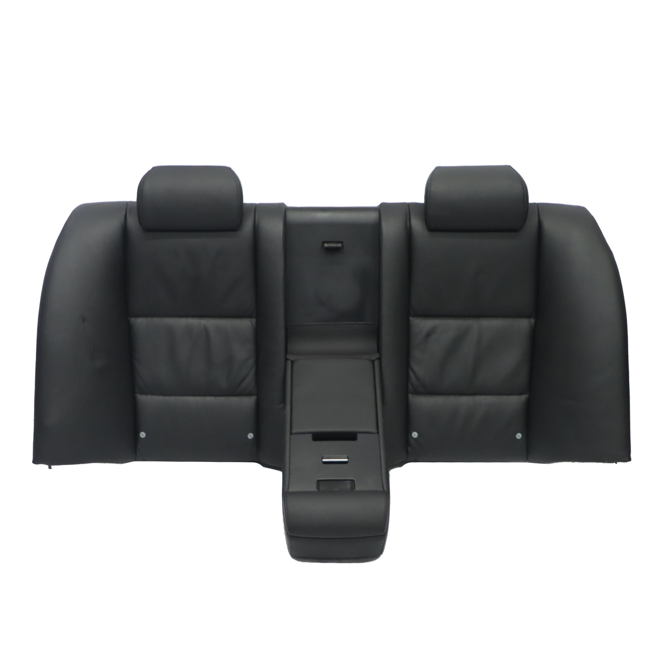 BMW E60 Rear Seat Backrest Interior Cover Seats Couch Bench Black Leather