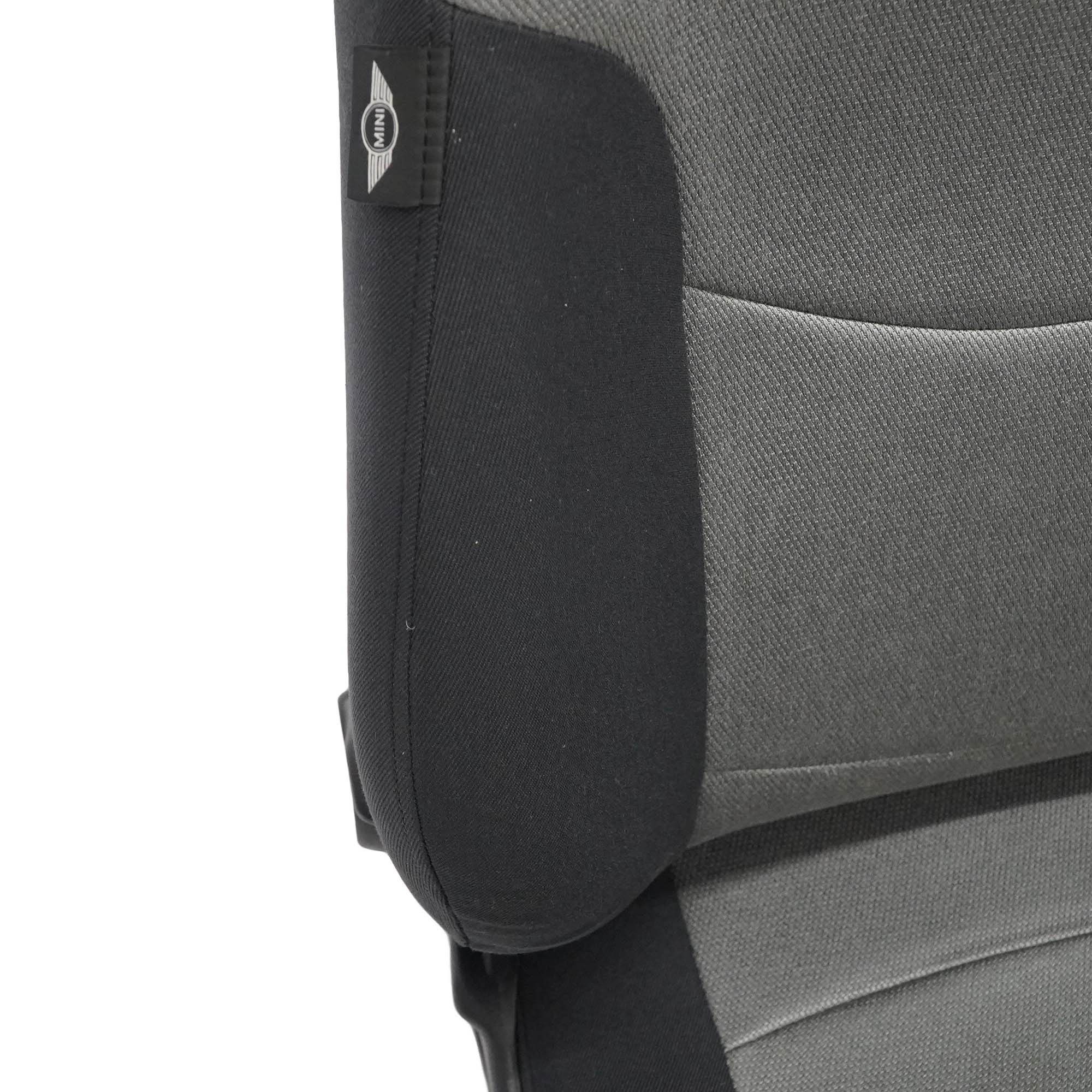 Mini Cooper R50 R53 Front Left N/S Sport Seat Fabric Cloth Space Panther Black