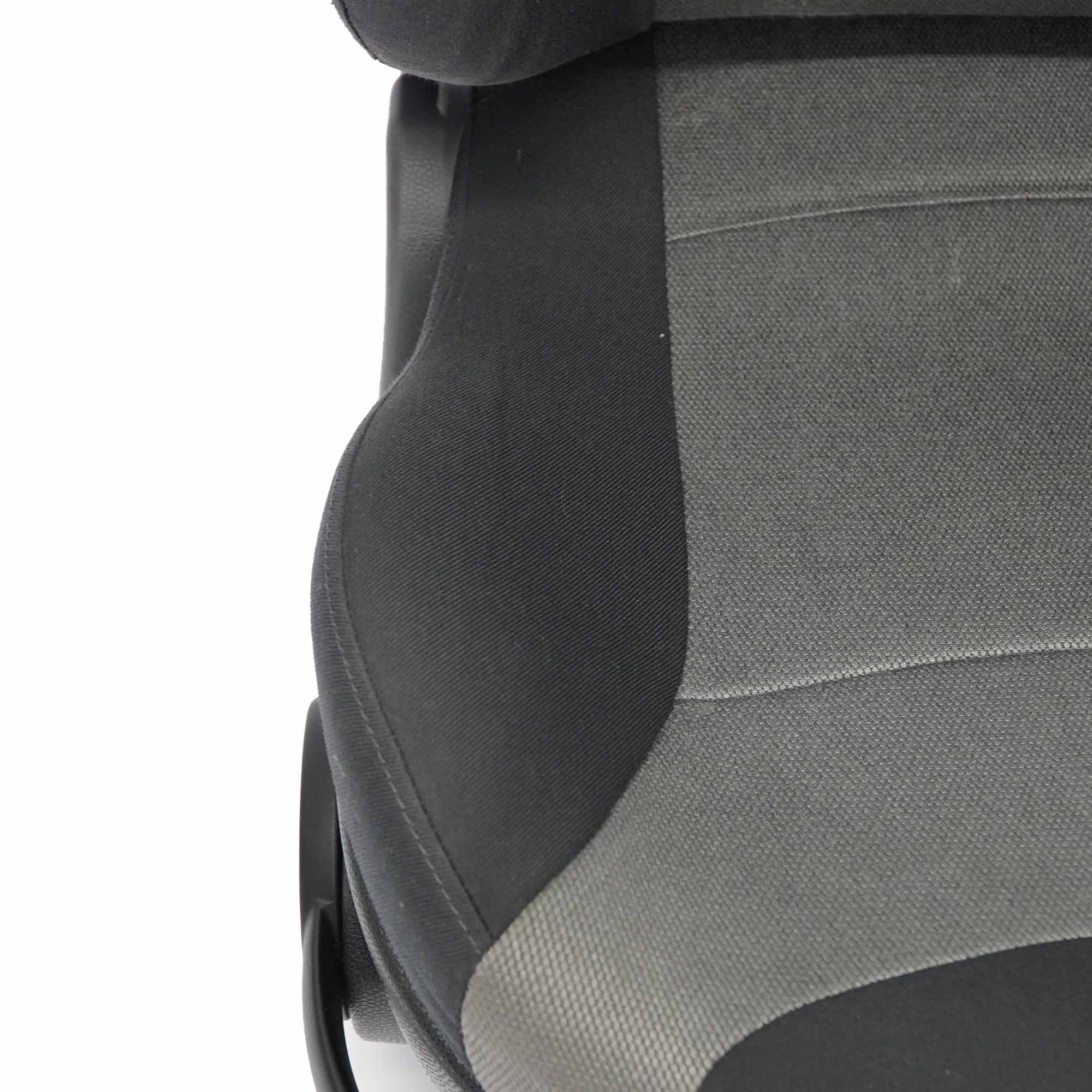 Front Seat Mini R50 R52 R53 Cooper One Right O/S Sport Cloth Fabric Space Black