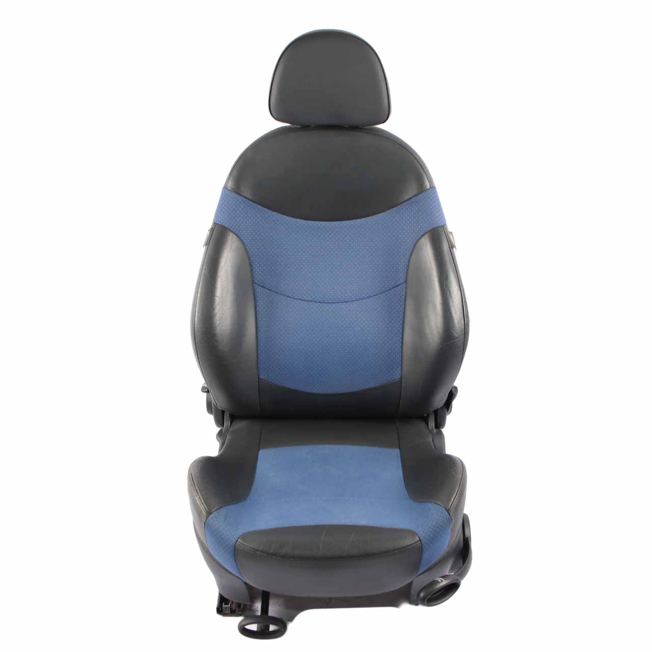 Mini Cooper S R50 R53 Sport Front Left N/S Cloth / Leather Satellite Blue Seat