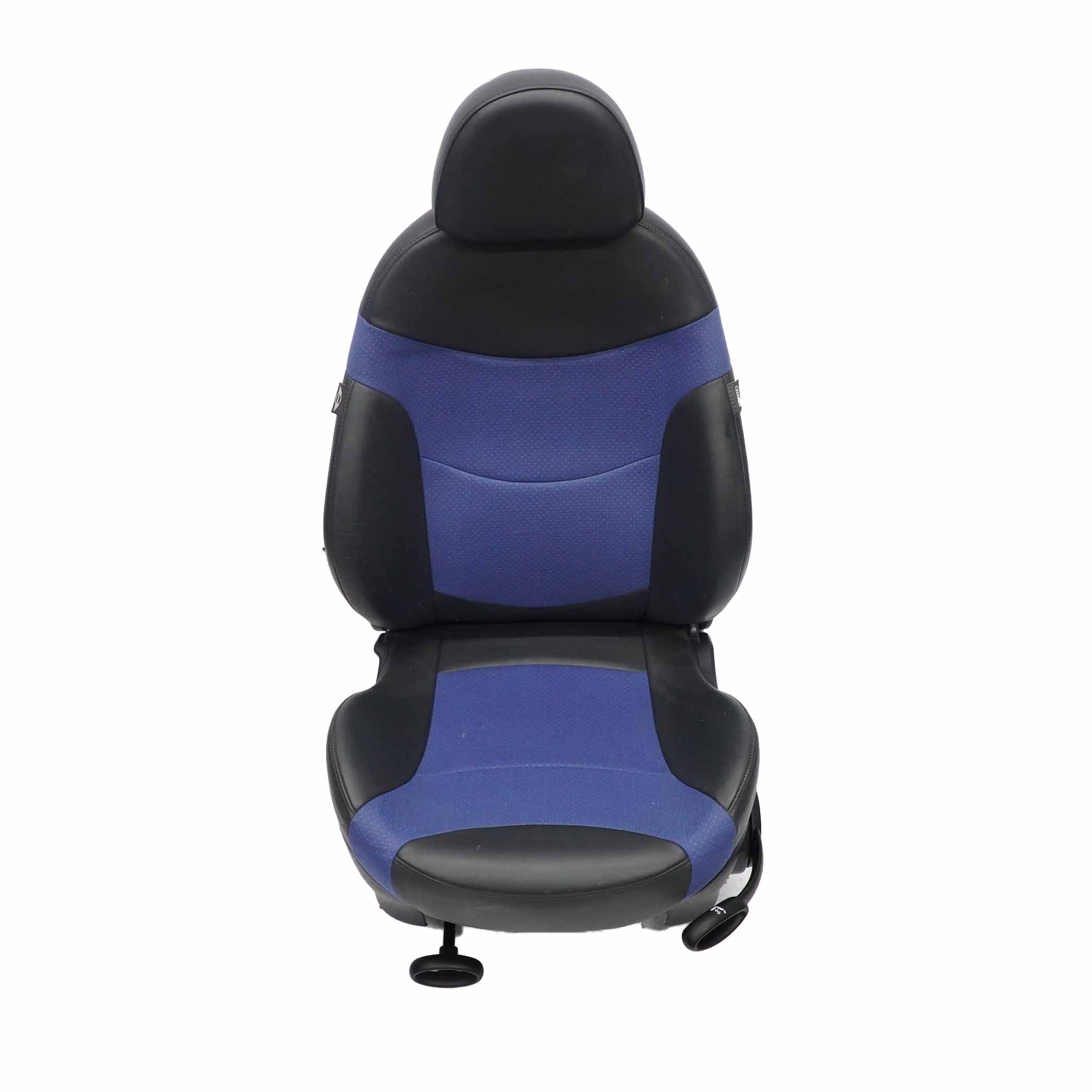 Front Seat Mini R50 R53 Left N/S Sport Cloth / Leather Satellite Lapis Blue