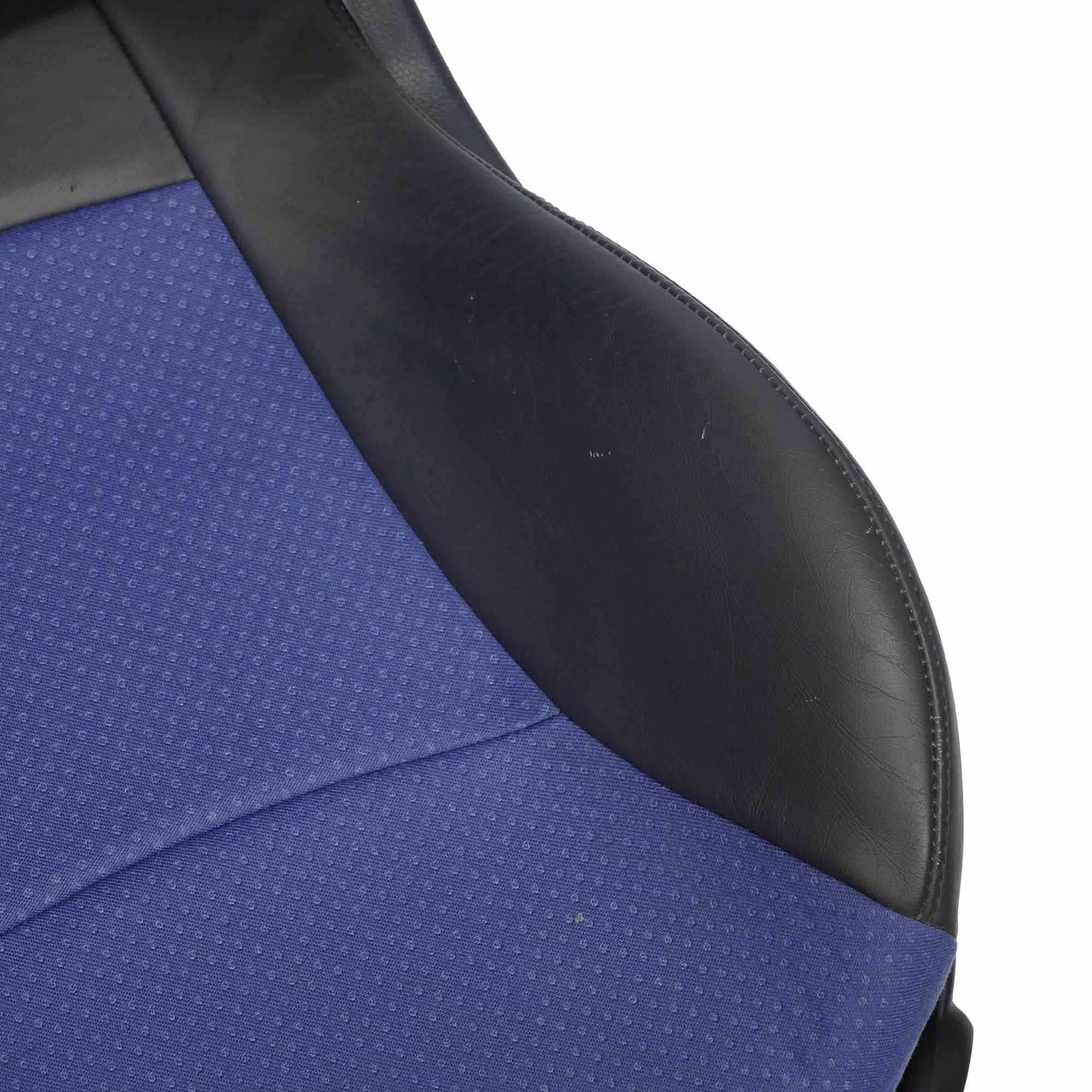 Front Seat Mini R50 R53 Left N/S Sport Cloth / Leather Satellite Lapis Blue