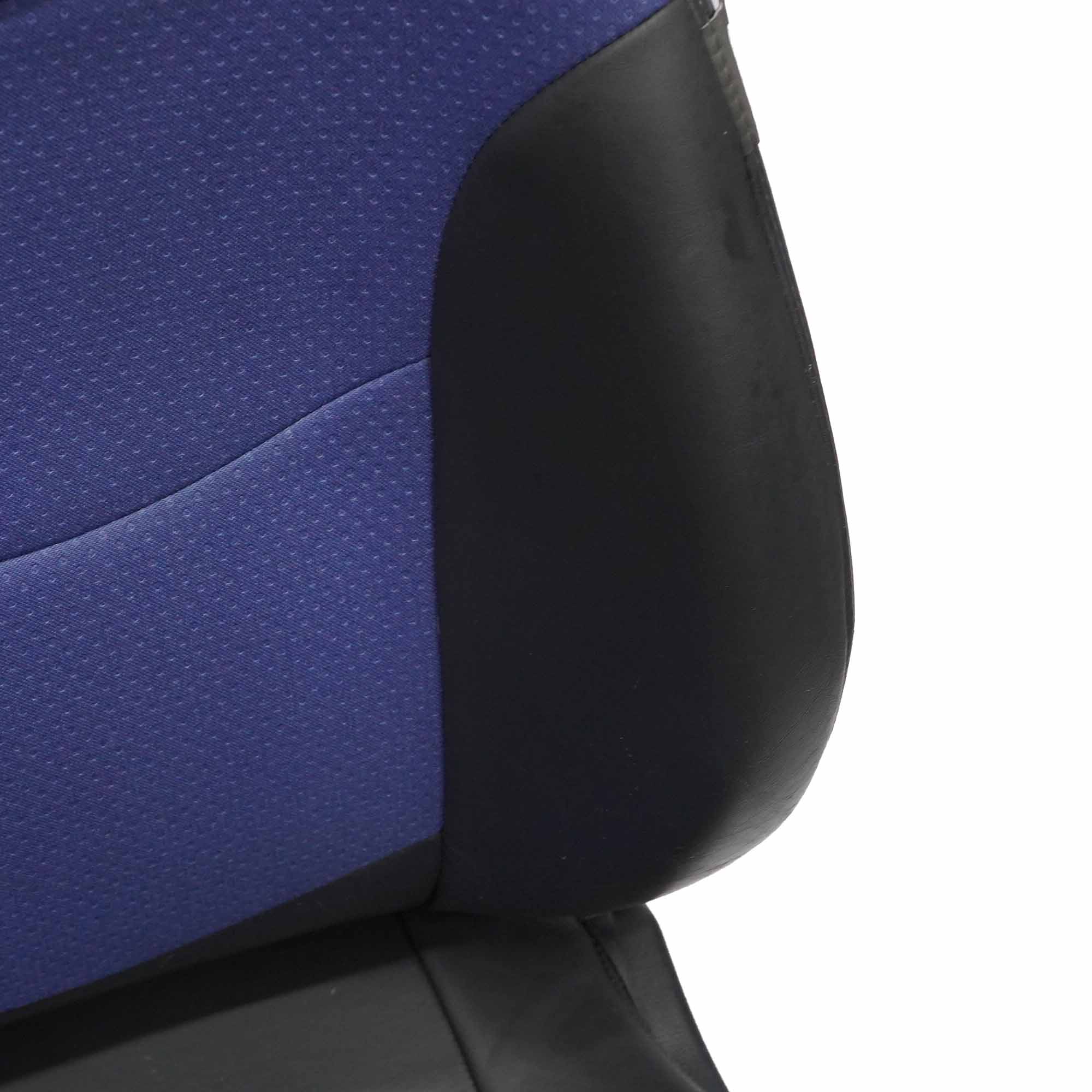 Front Seat Mini R50 R53 Left N/S Sport Cloth / Leather Satellite Lapis Blue