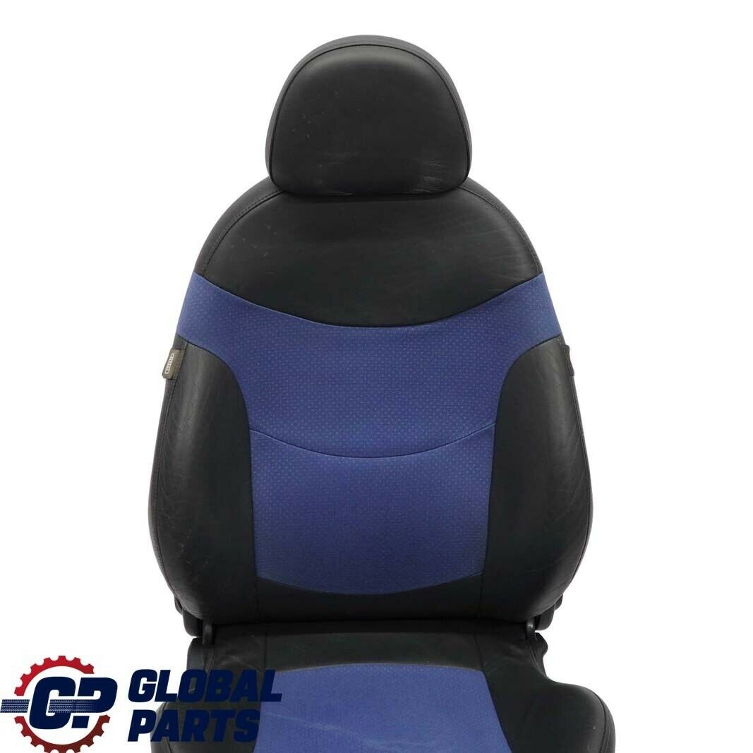 Mini Cooper S R50 R53 Front Right O/S Sport Cloth / Leather Satellite Blue Seat