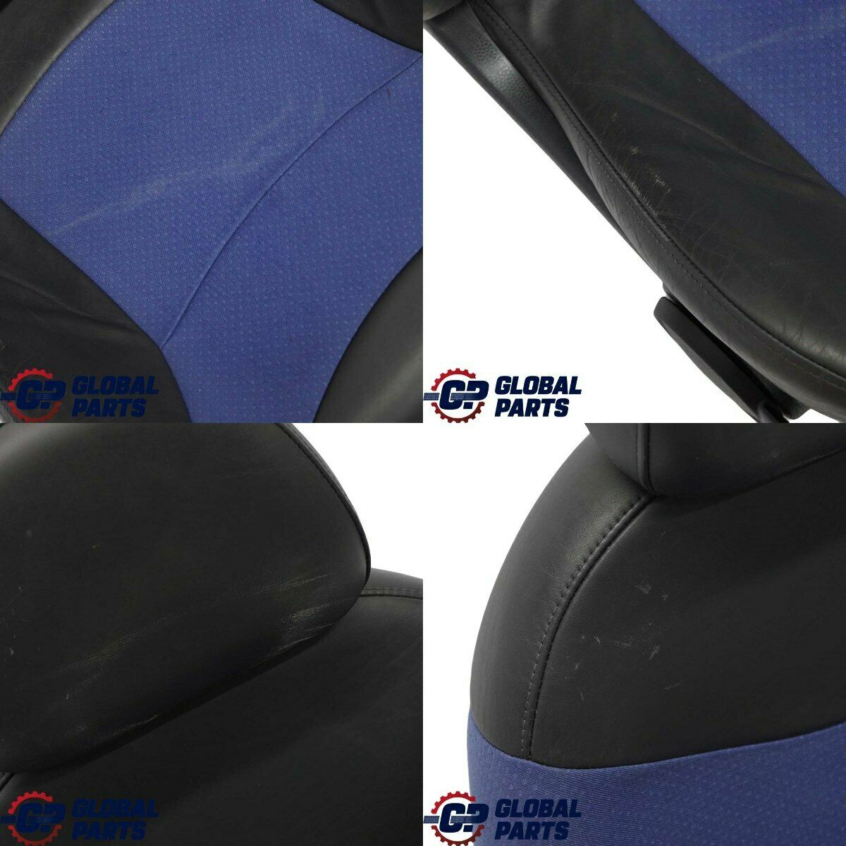 Mini Cooper S R50 R53 Front Right O/S Sport Cloth / Leather Satellite Blue Seat