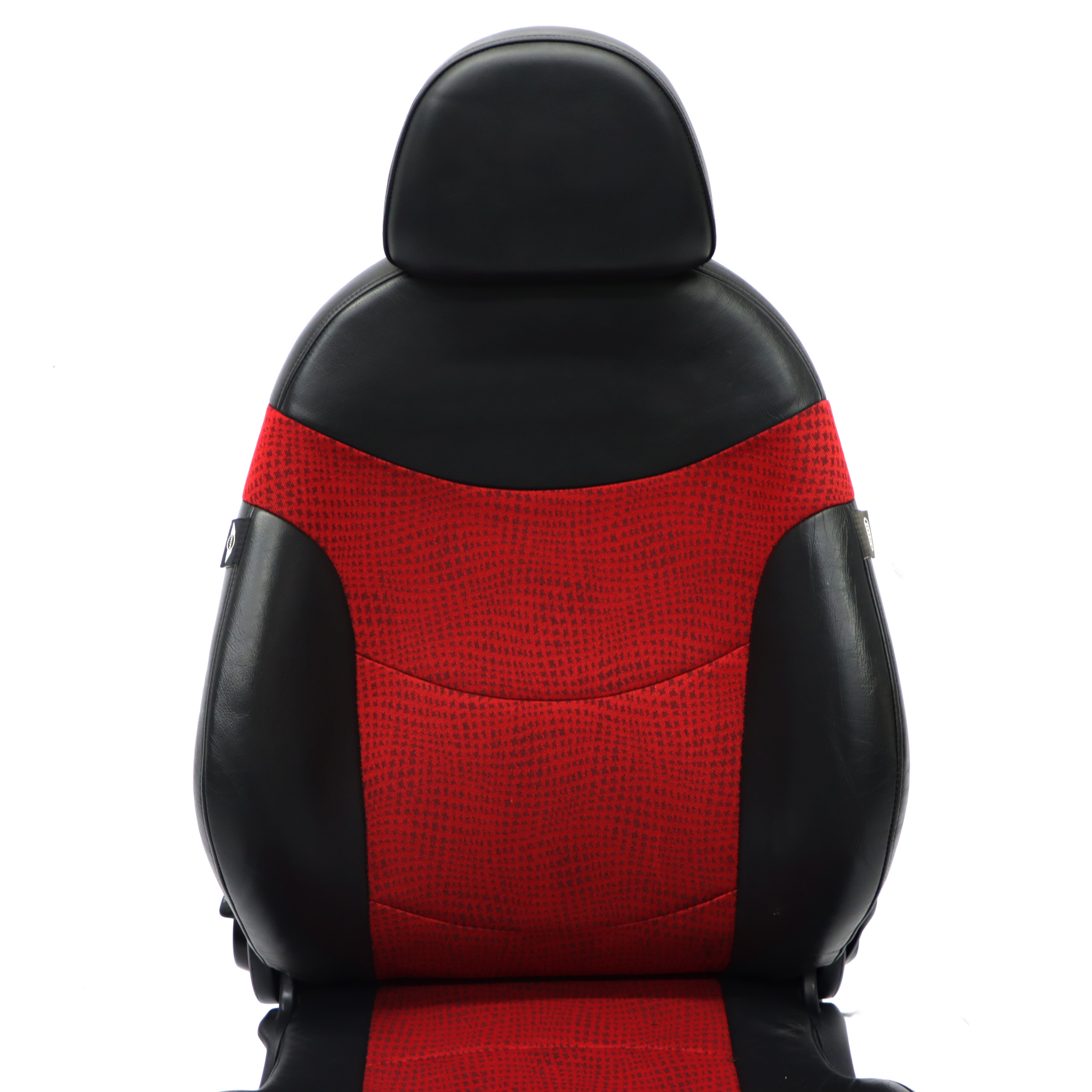 Mini Cooper One R50 Front Left N/S Sport Cloth / Leather Seat Kaleido Red