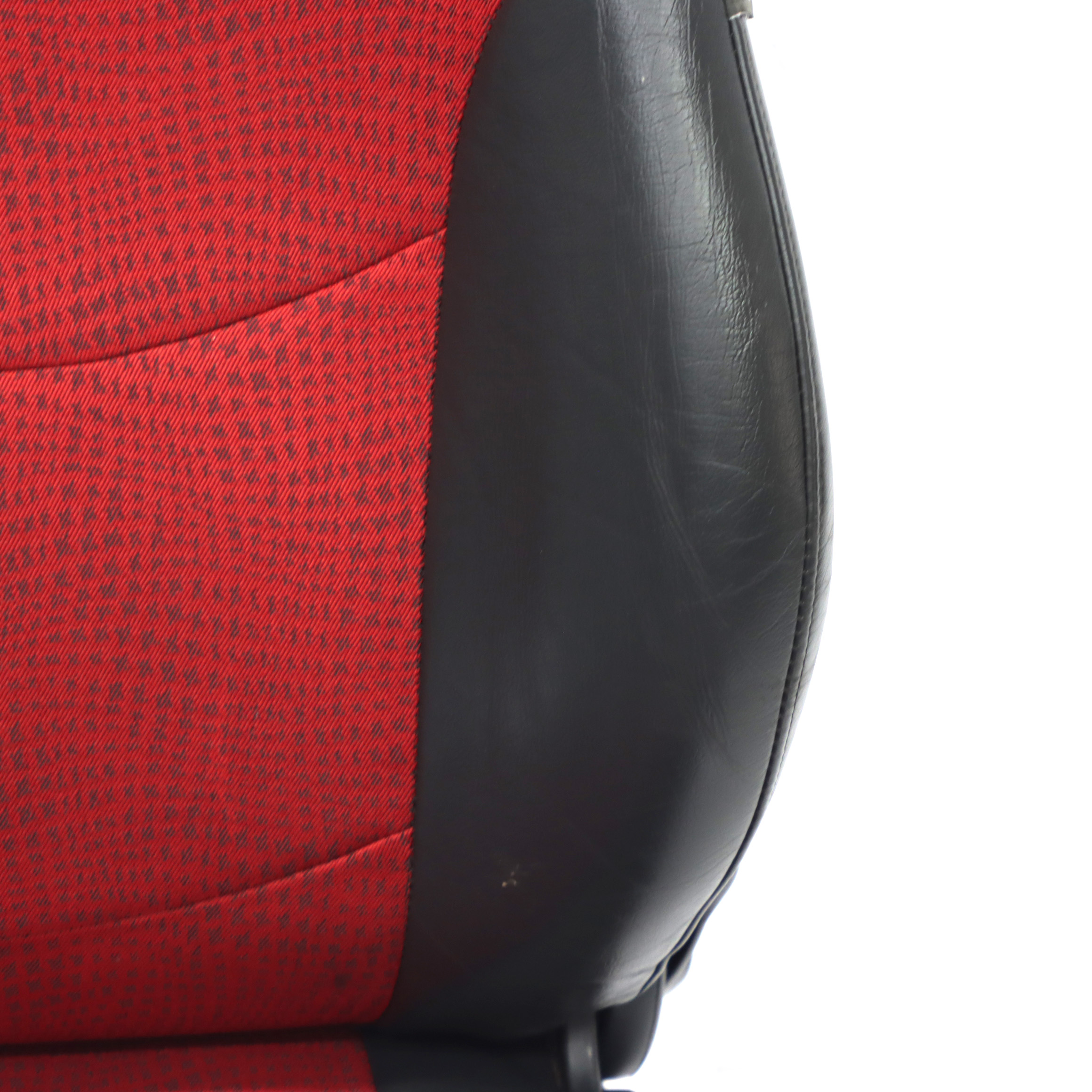 Mini Cooper One R50 Front Left N/S Sport Cloth / Leather Seat Kaleido Red