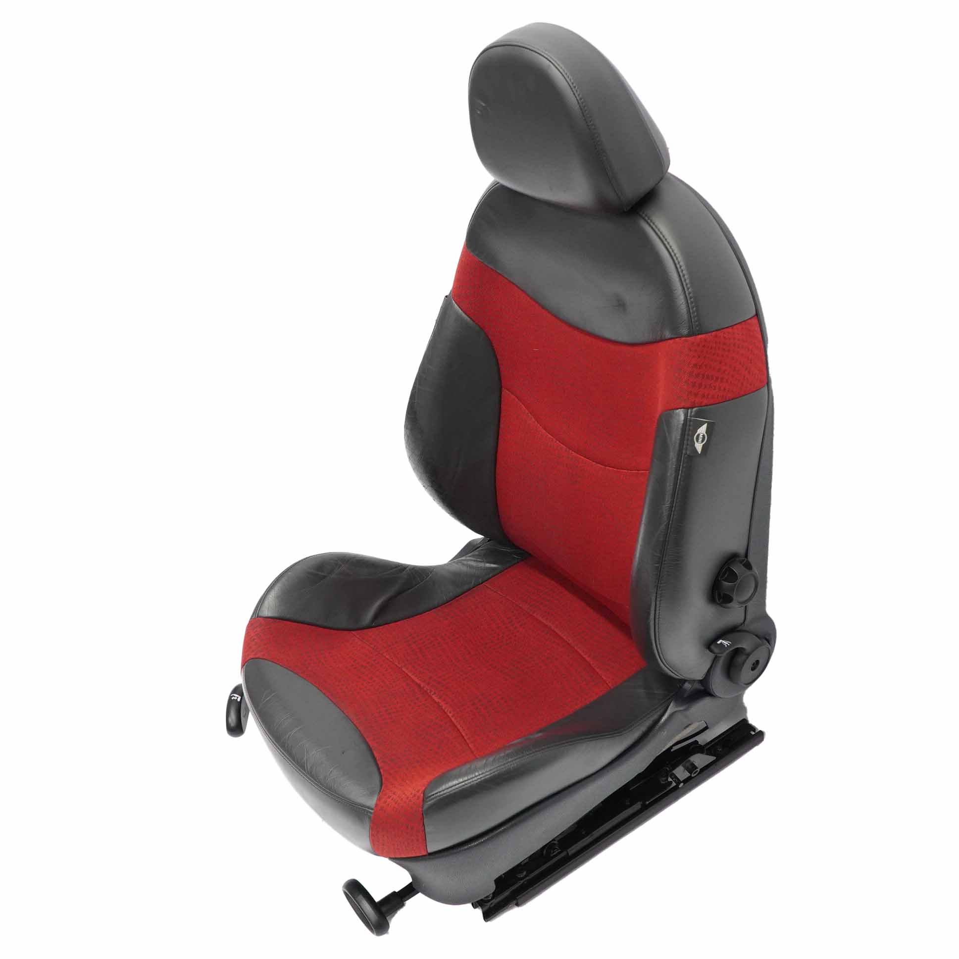 Mini Cooper One R50 Front Right O/S Sport Cloth / Leather Seat Kaleido Red