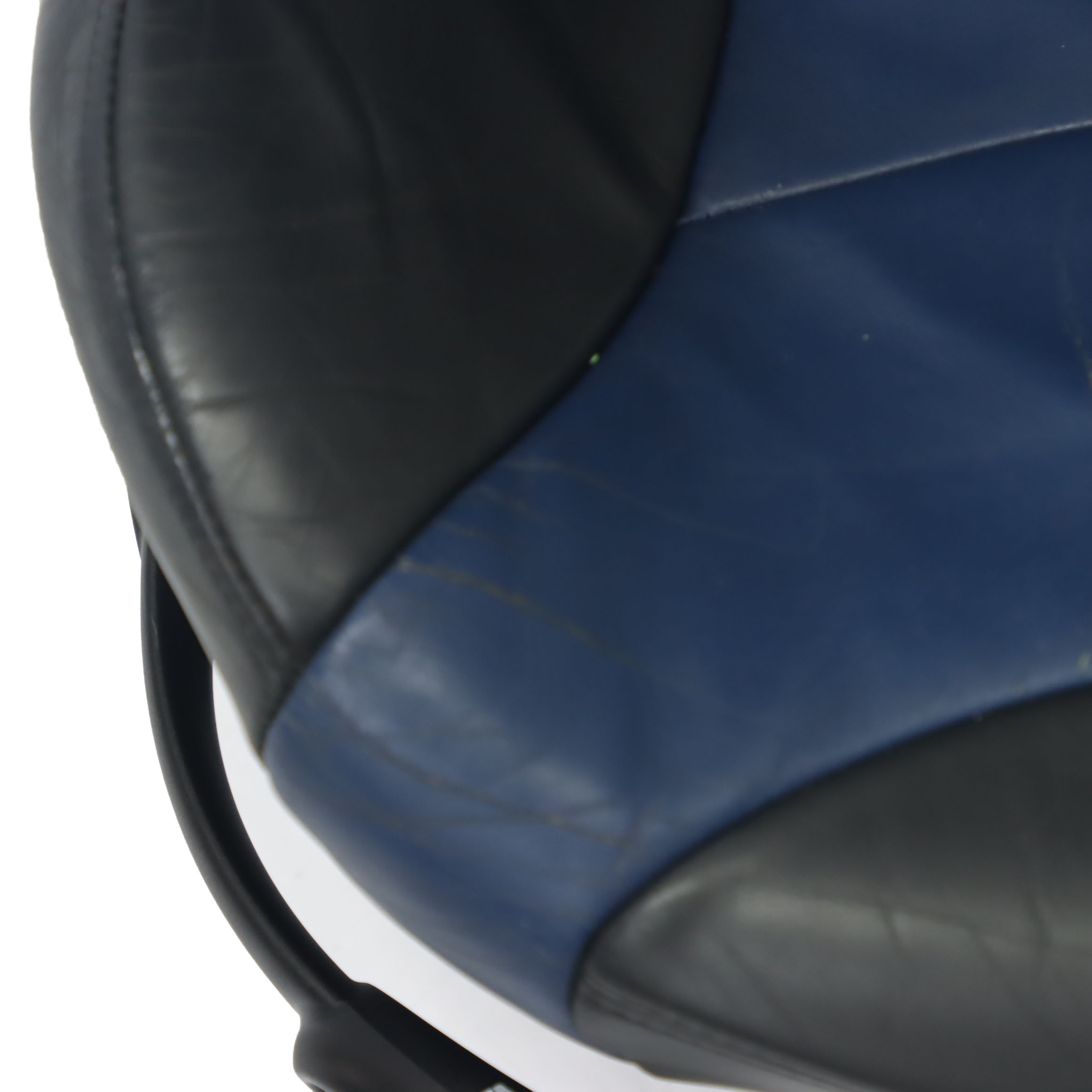 Front Seat Mini R50 R53 Sport Heated Right O/S Leather Gravity Lapis Blue