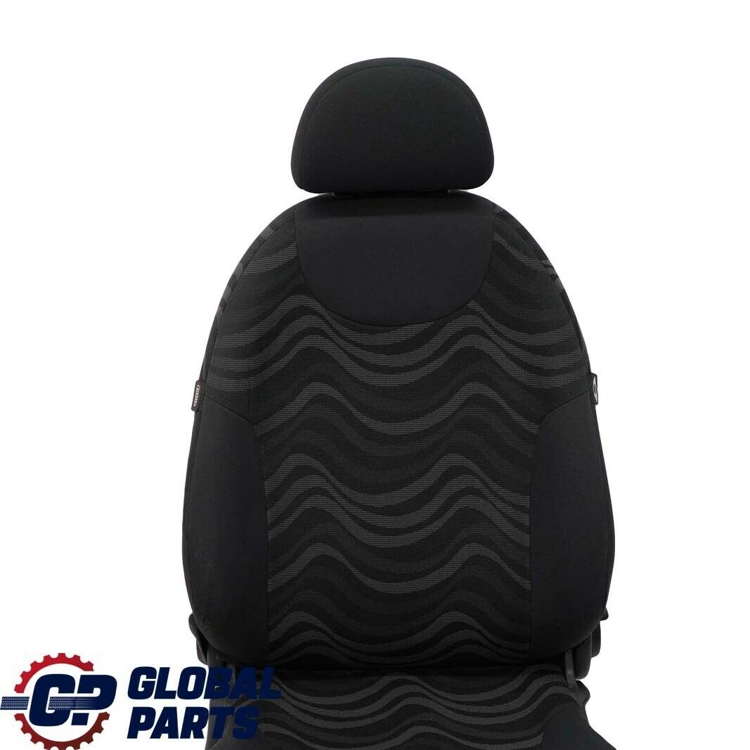 Mini Cooper One R50 Front Right O/S Cloth Seat Aqua Panther Black