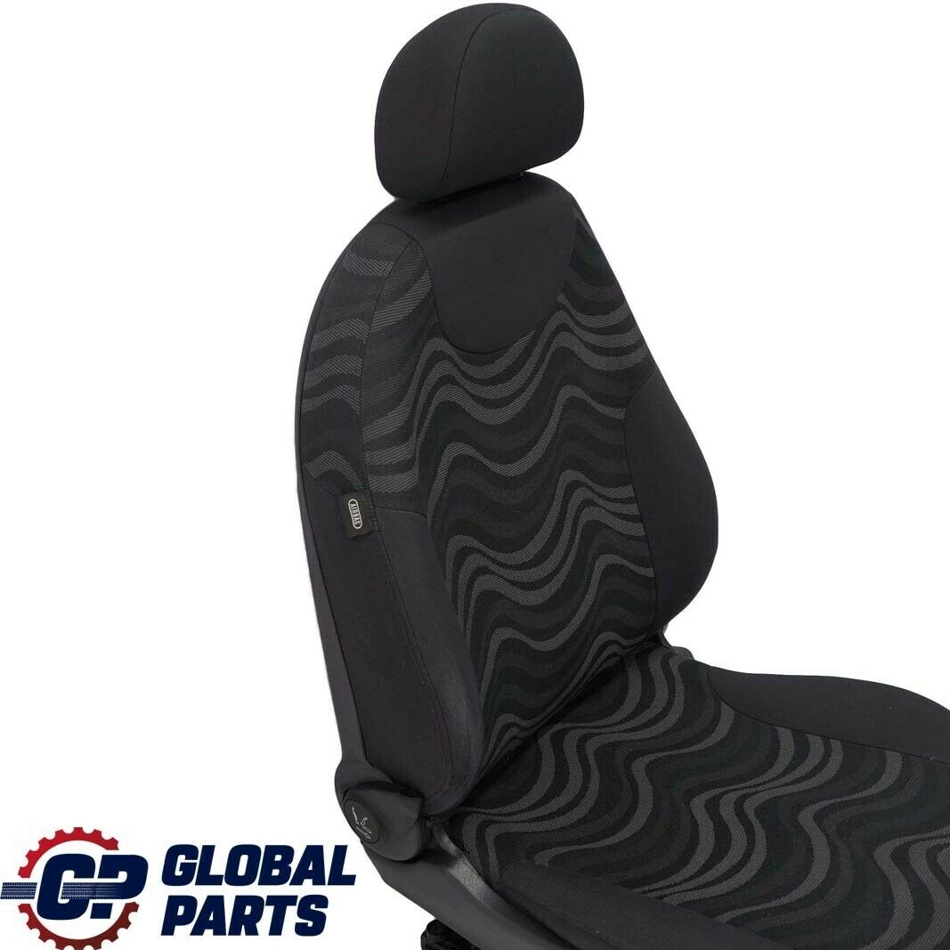 Mini Cooper One R50 Front Right O/S Cloth Seat Aqua Panther Black