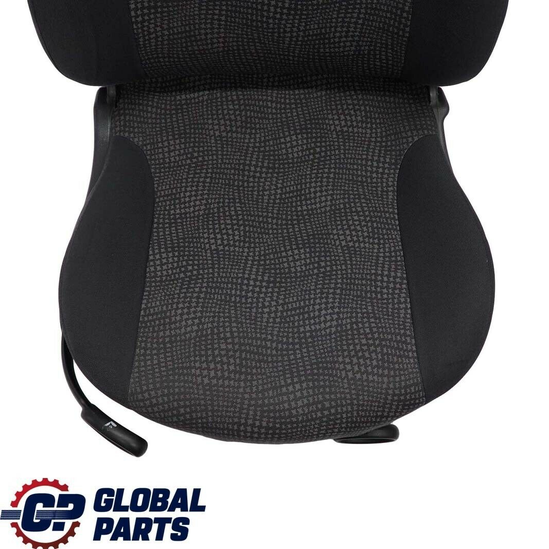 BMW Mini Cooper One R50  Front Right O/S Cloth Seat Kaleido Black