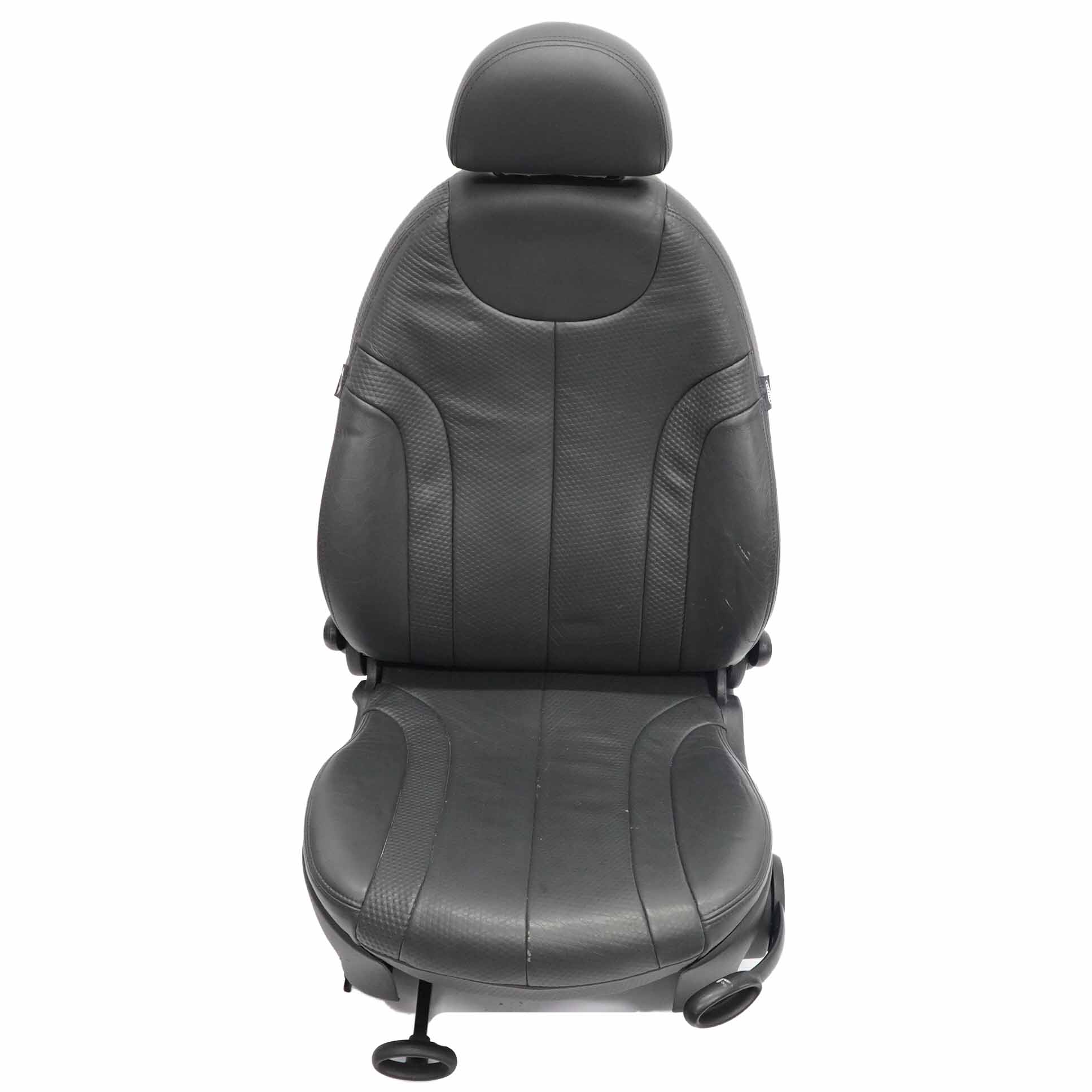 Front Seat Mini Cooper R50 R53 Left N/S Full Leather Profile Panther Black