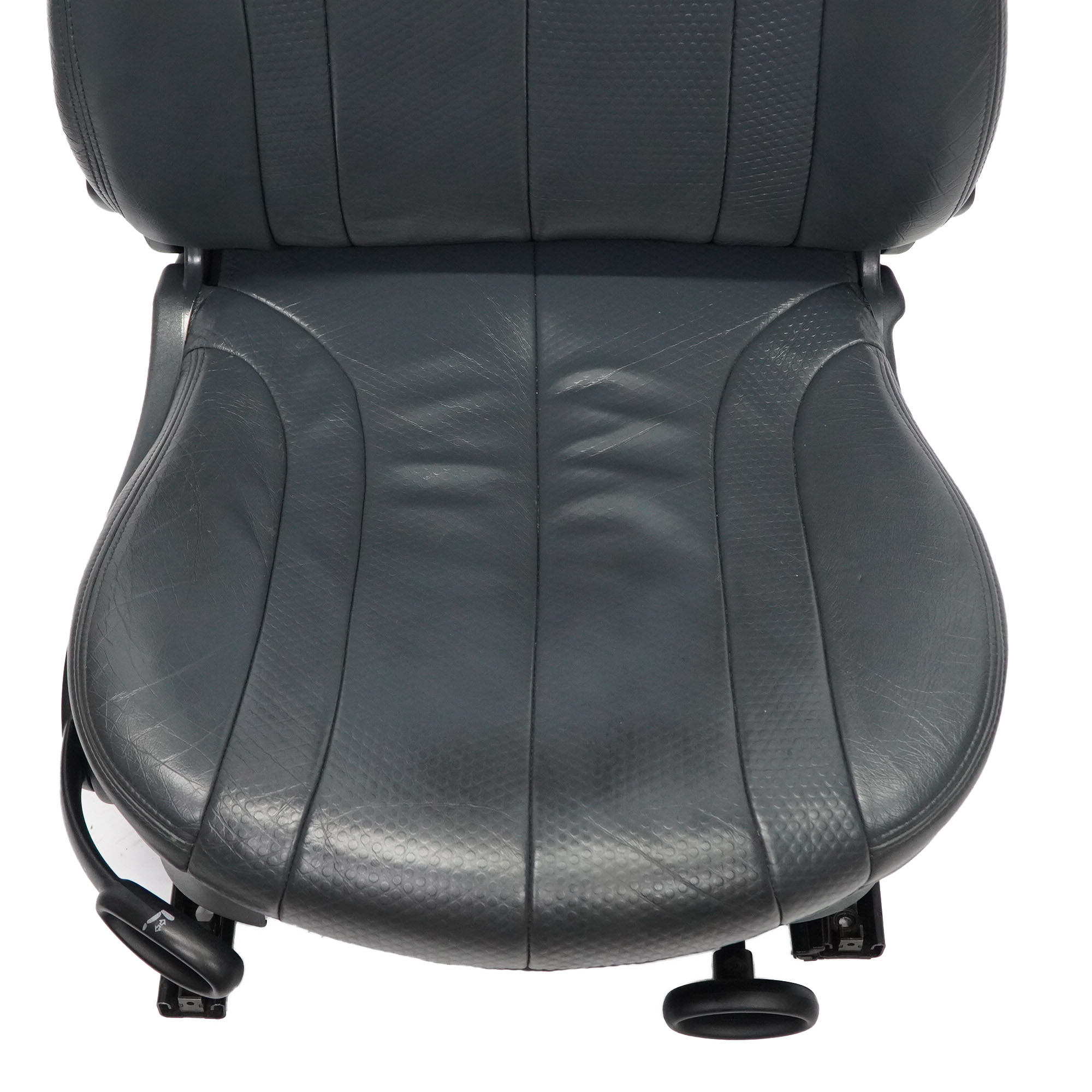 Mini Cooper One R50 R53 Front Right O/S Full Leather Profile Seat Panther Black