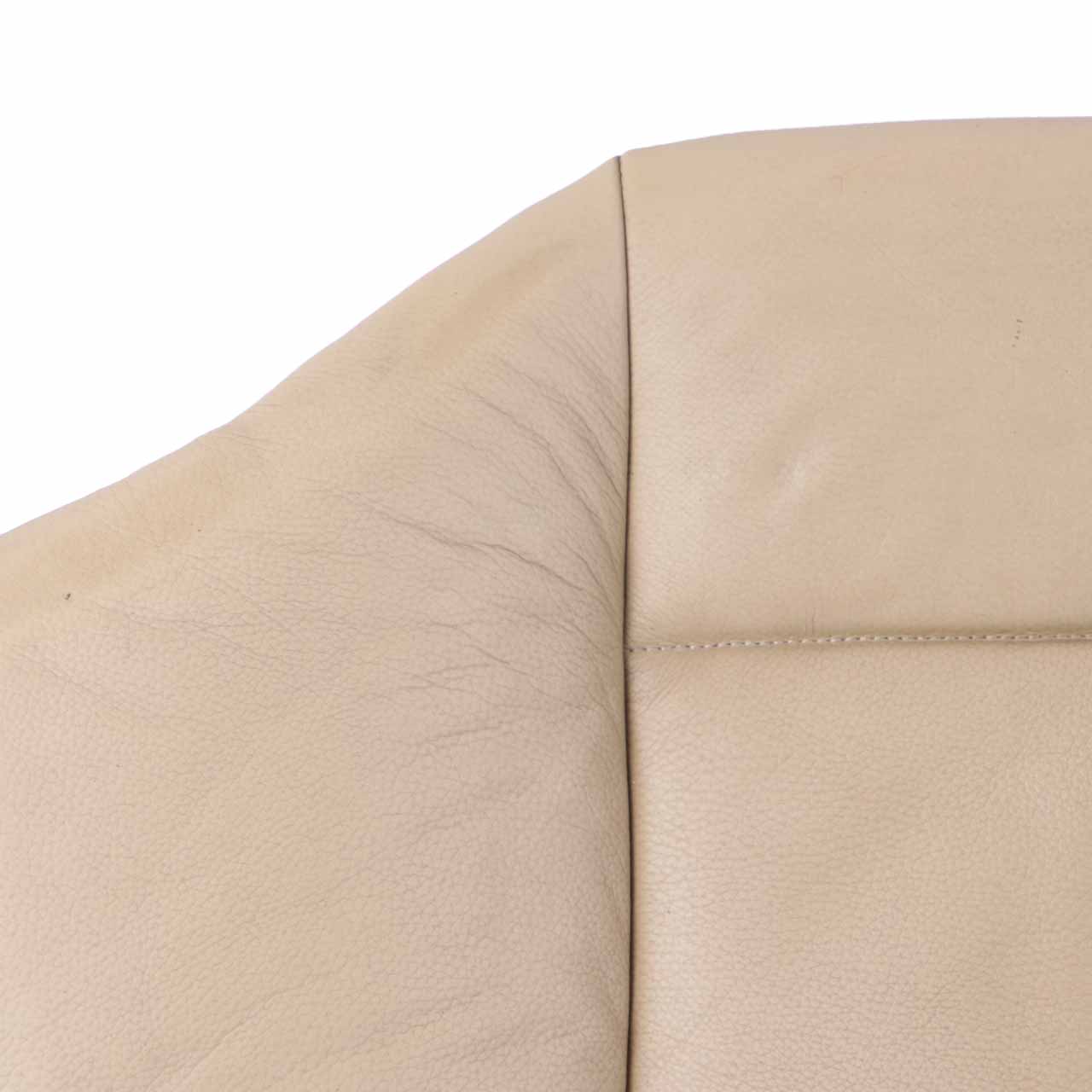 BMW E60 Rear Seat Cover Leather Dakota Interior Rear Seat Sofa Couch Bench Beige