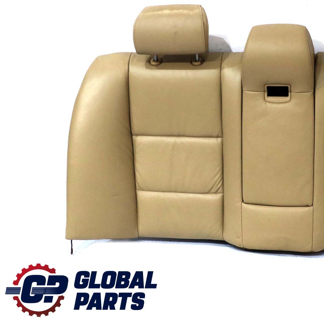 BMW 5 Series E60 Interior Rear Seat Backrest Couch Cover Beige Leather