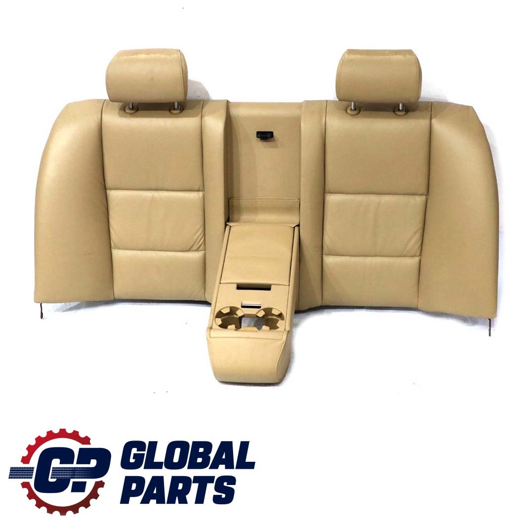 BMW 5 Series E60 Interior Rear Seat Backrest Couch Cover Beige Leather