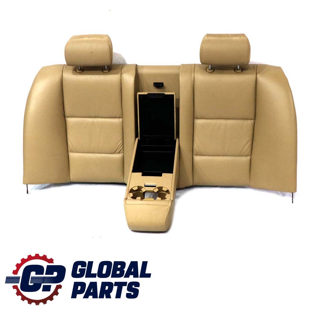 BMW 5 Series E60 Interior Rear Seat Backrest Couch Cover Beige Leather