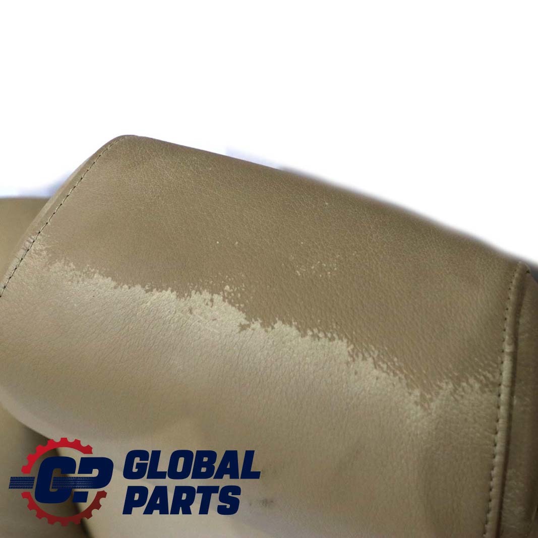 BMW 5 Series E60 Interior Rear Seat Backrest Couch Cover Beige Leather