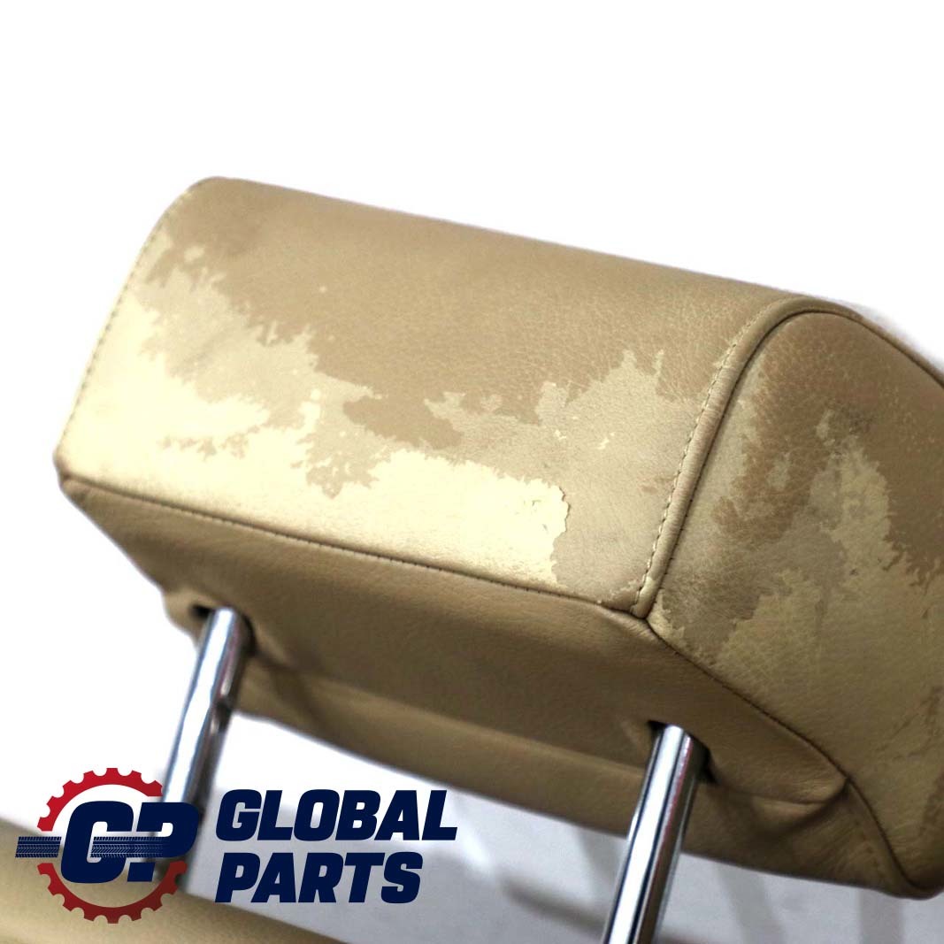 BMW 5 Series E60 Interior Rear Seat Backrest Couch Cover Beige Leather