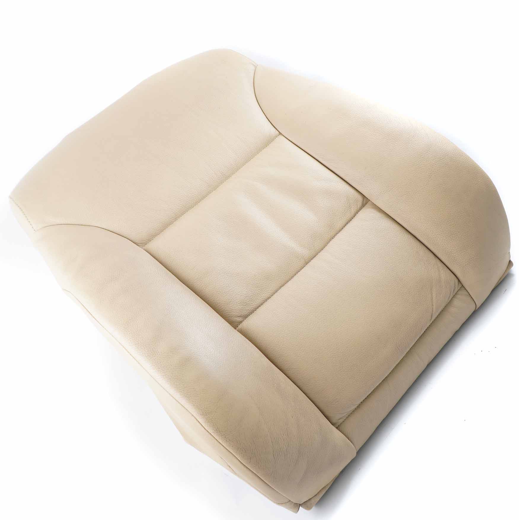 BMW E60 E61 Backrest Cover Front Left Right Heated Seat N/O/S Beige Leather