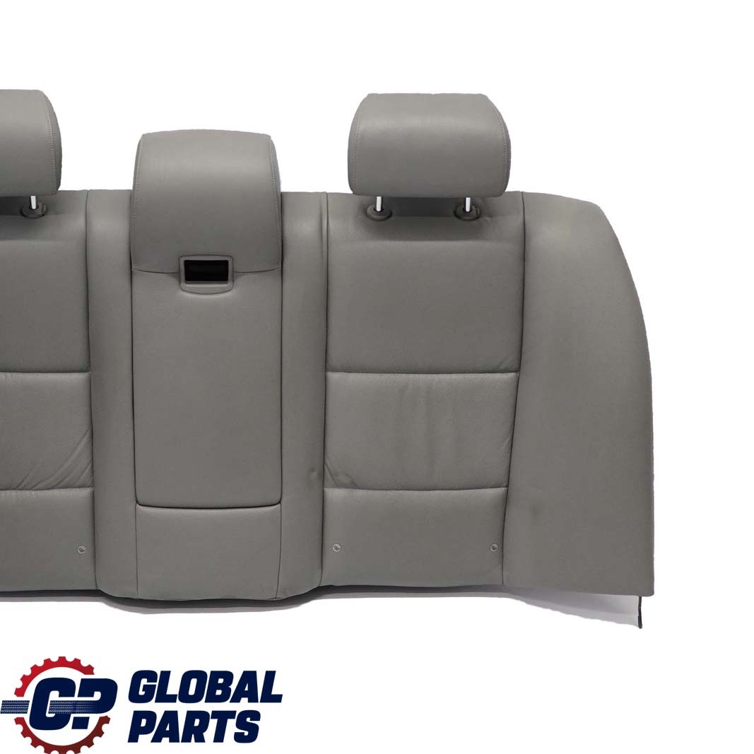 BMW 5 Series E60 1 Interior Rear Seat Backrest Couch Cover Grey Leather