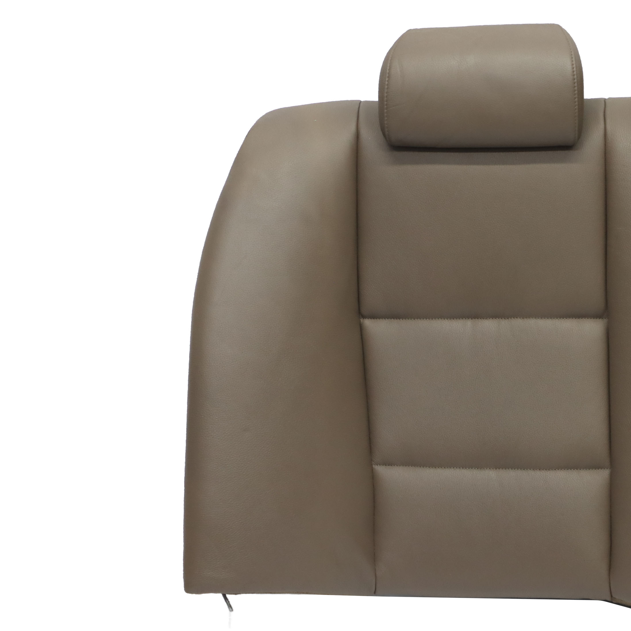 BMW E60 Interior Rear Seat Backrest Couch Cover Leather Dakota Truffle Brown